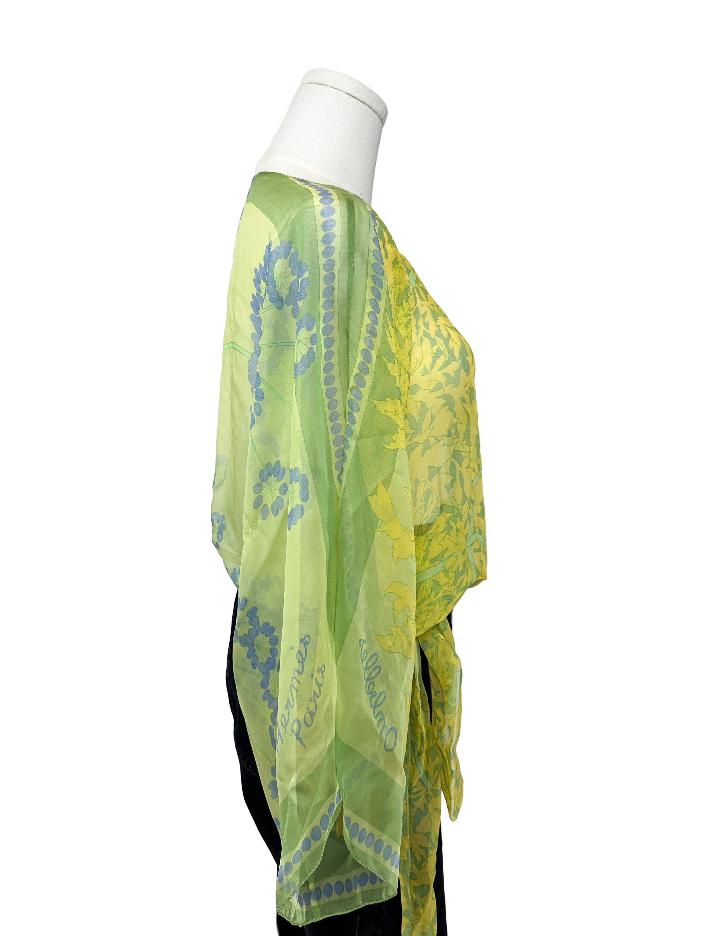 Hermès Ombelles Mousseline Top