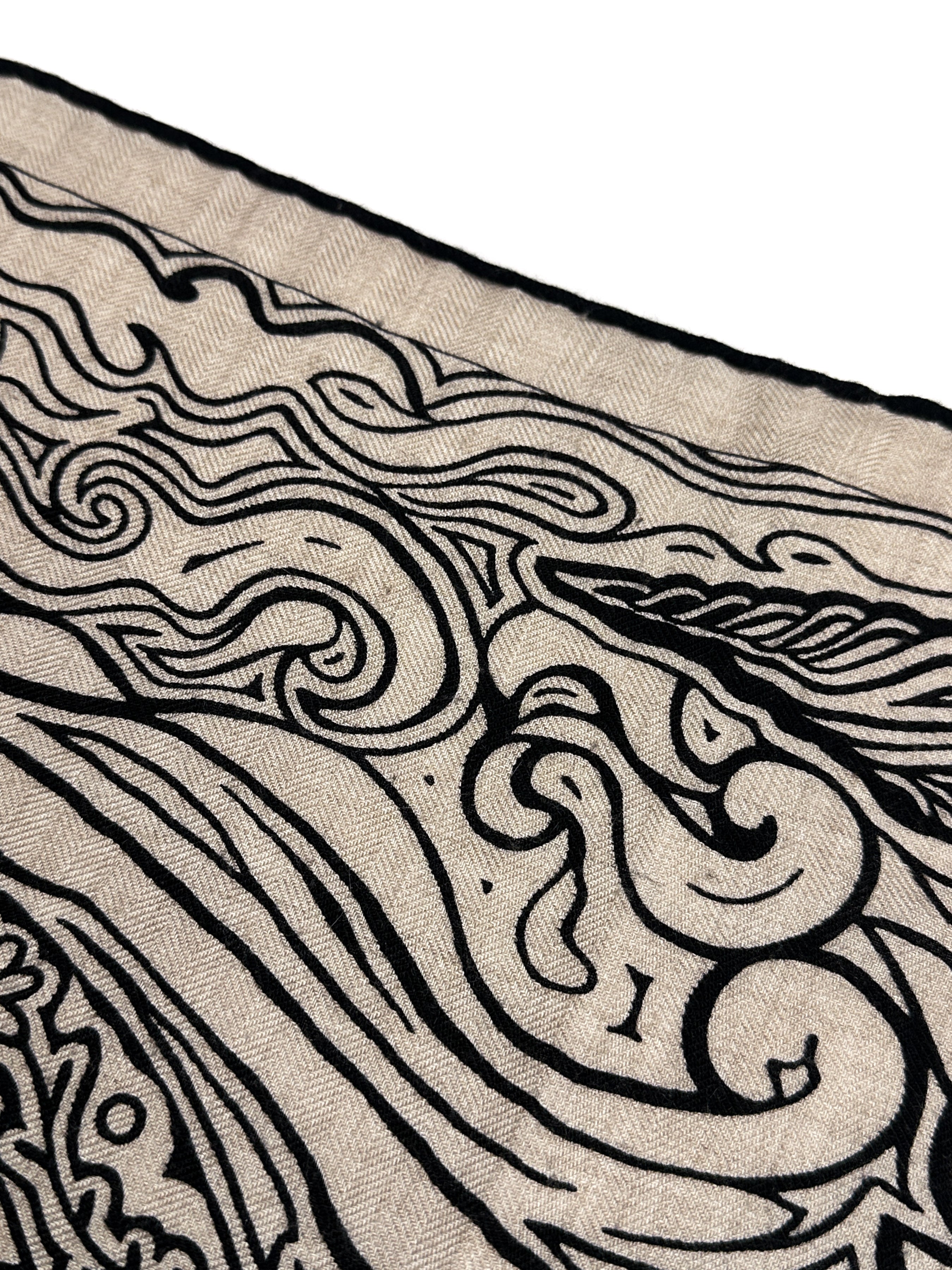Hermès L'Arbre du Vent Cashmere Silk 140