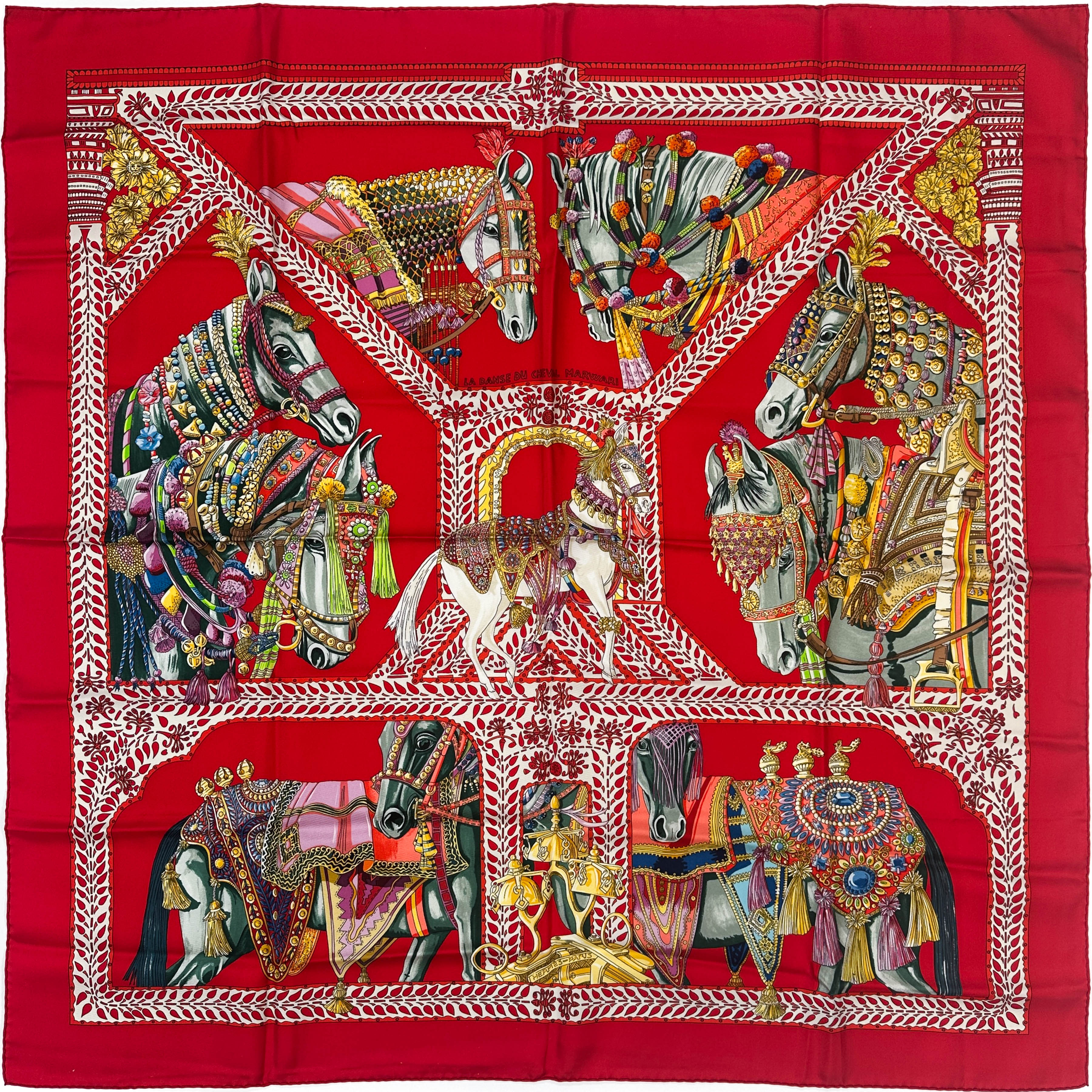 Hermès La Danse du Cheval Marwari 90
