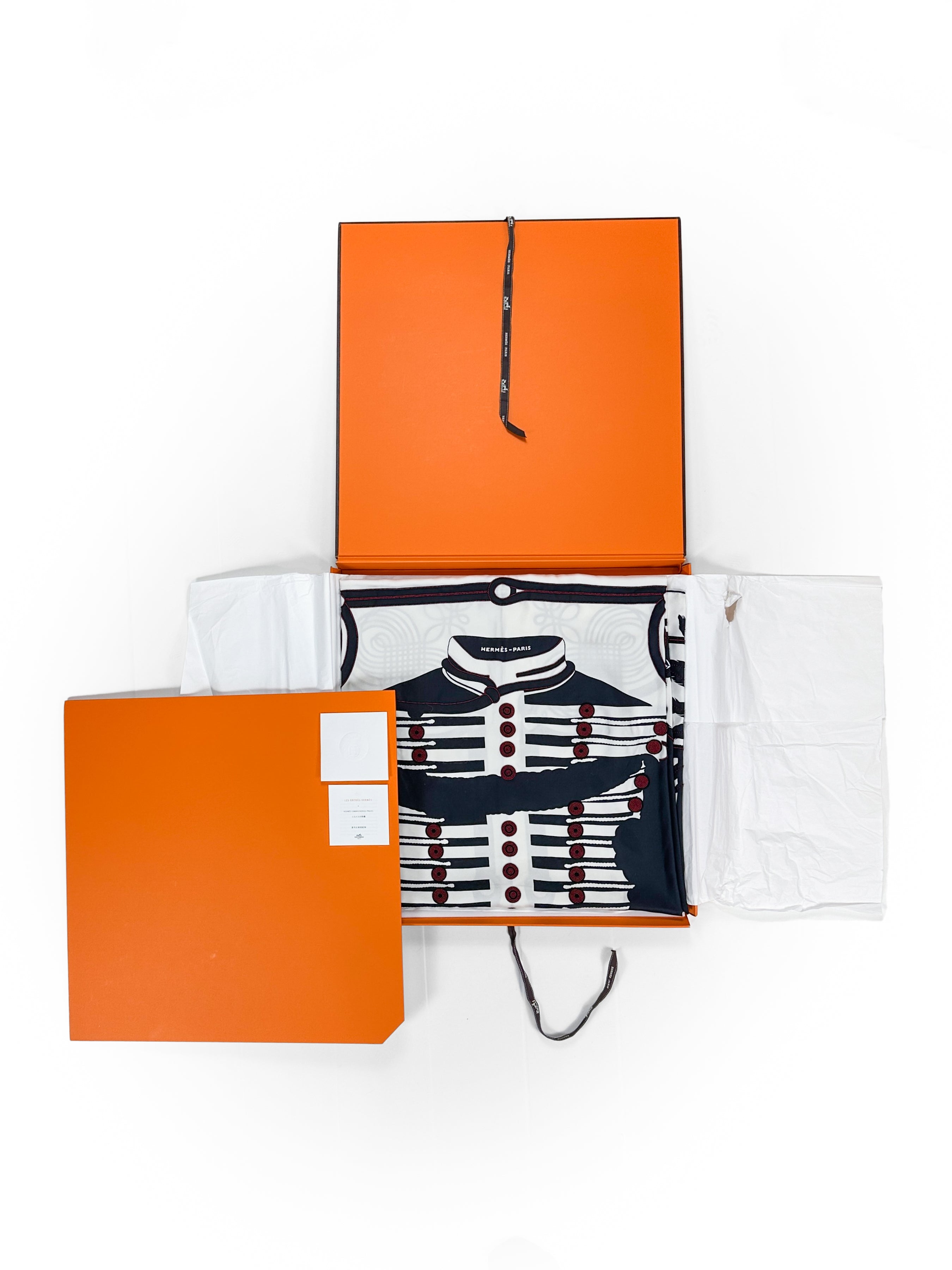Hermès Brazil & Brandebourg Tatouages Precieux Exceptional Beaded Shawl