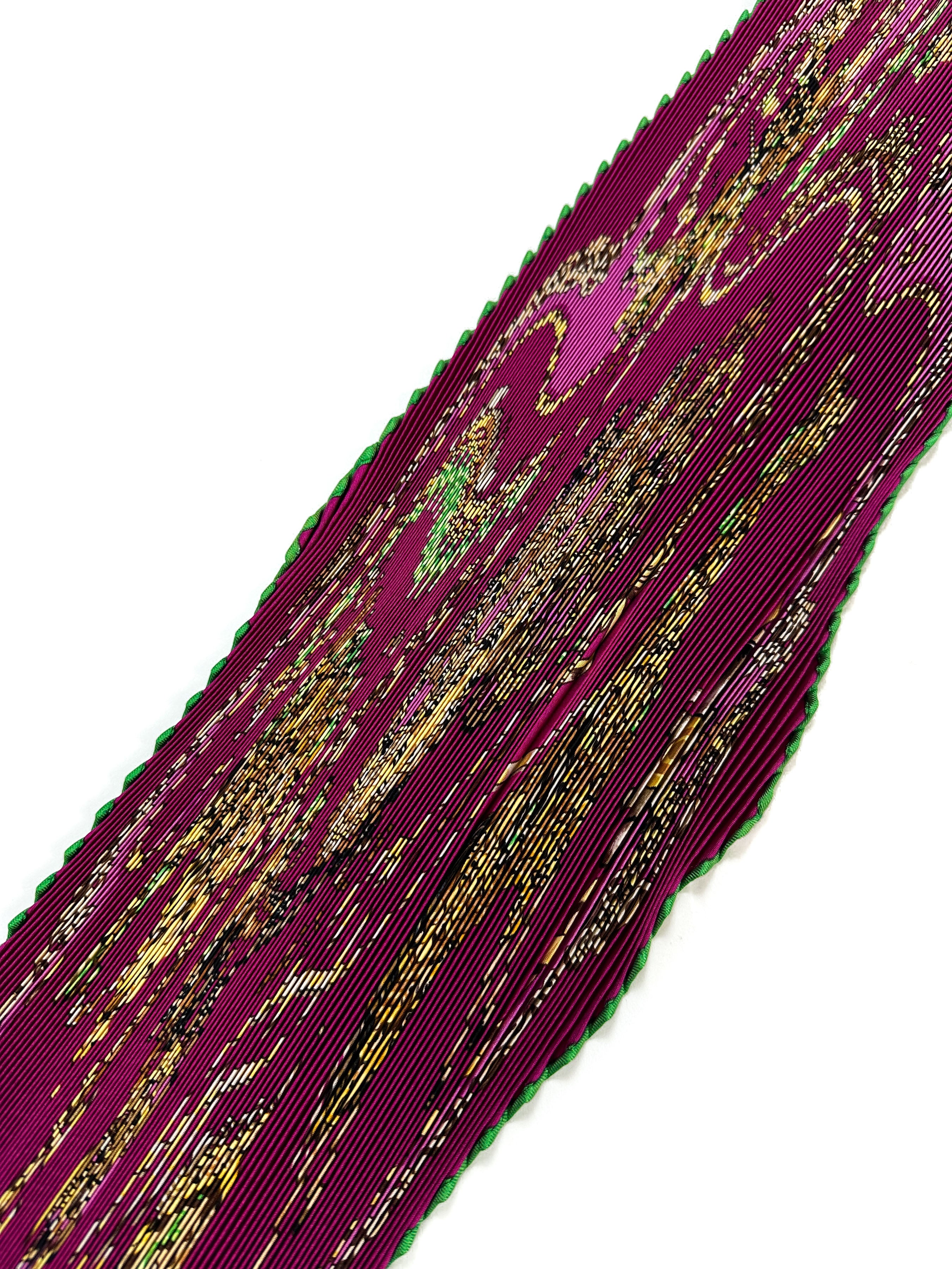 Hermès Paperoles Plissé 90