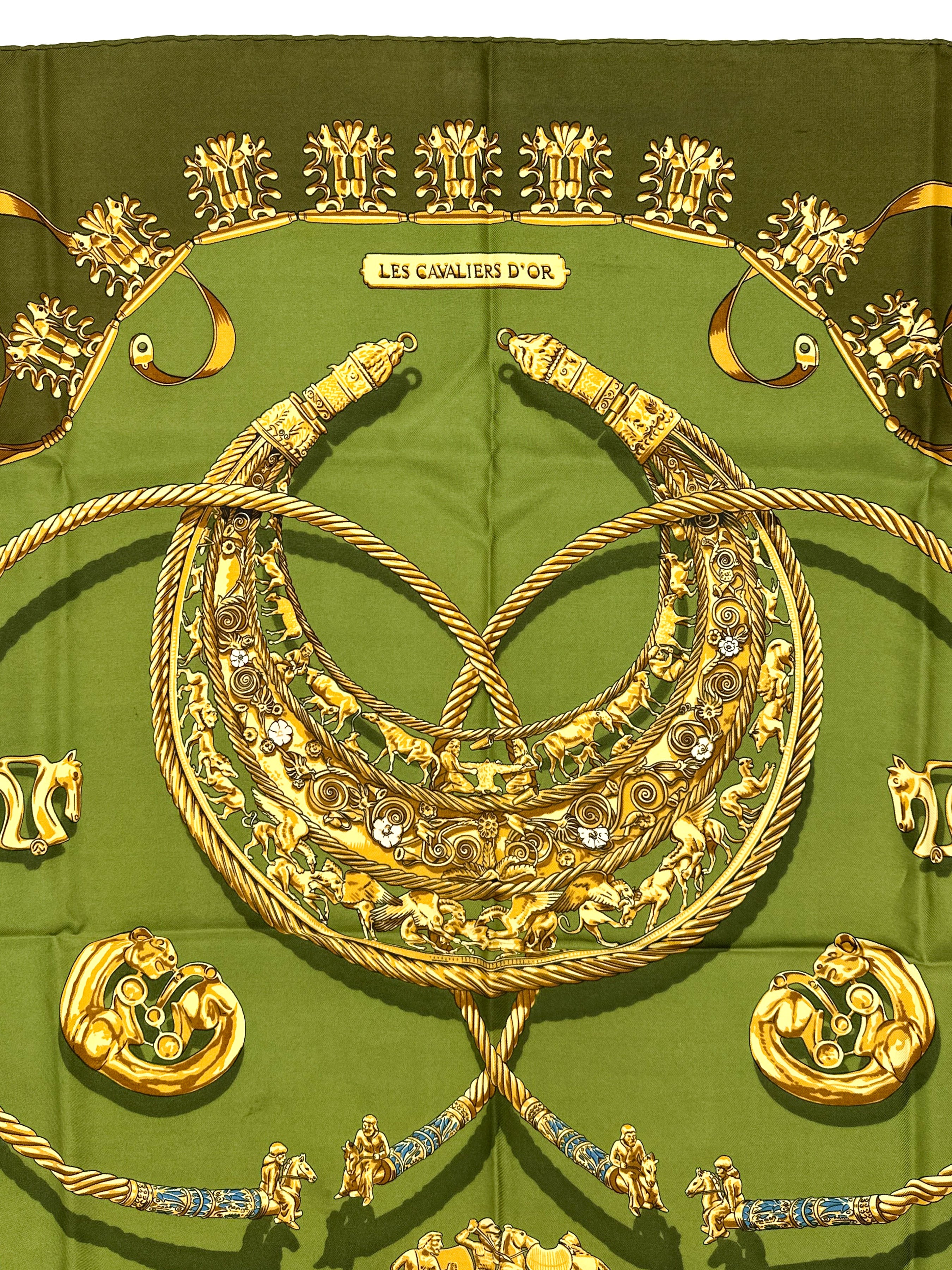 Hermès Les Cavaliers d'Or Original Issue 90