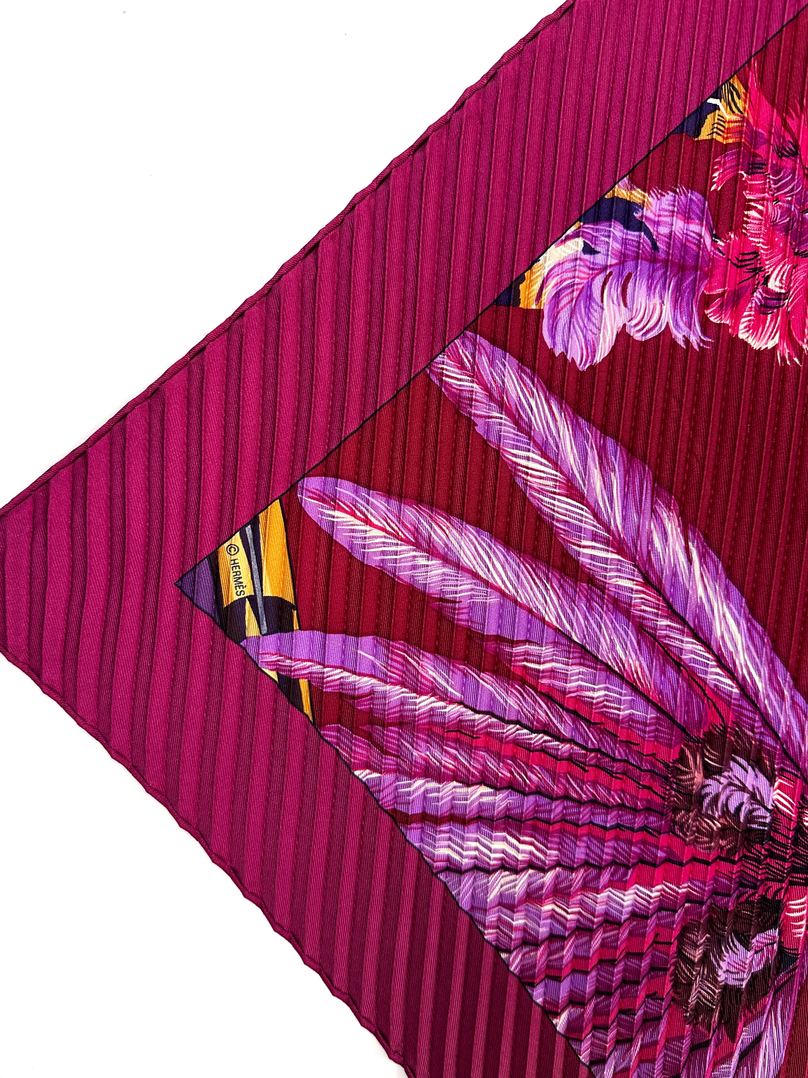 Hermès Brazil Detail Plissé 90