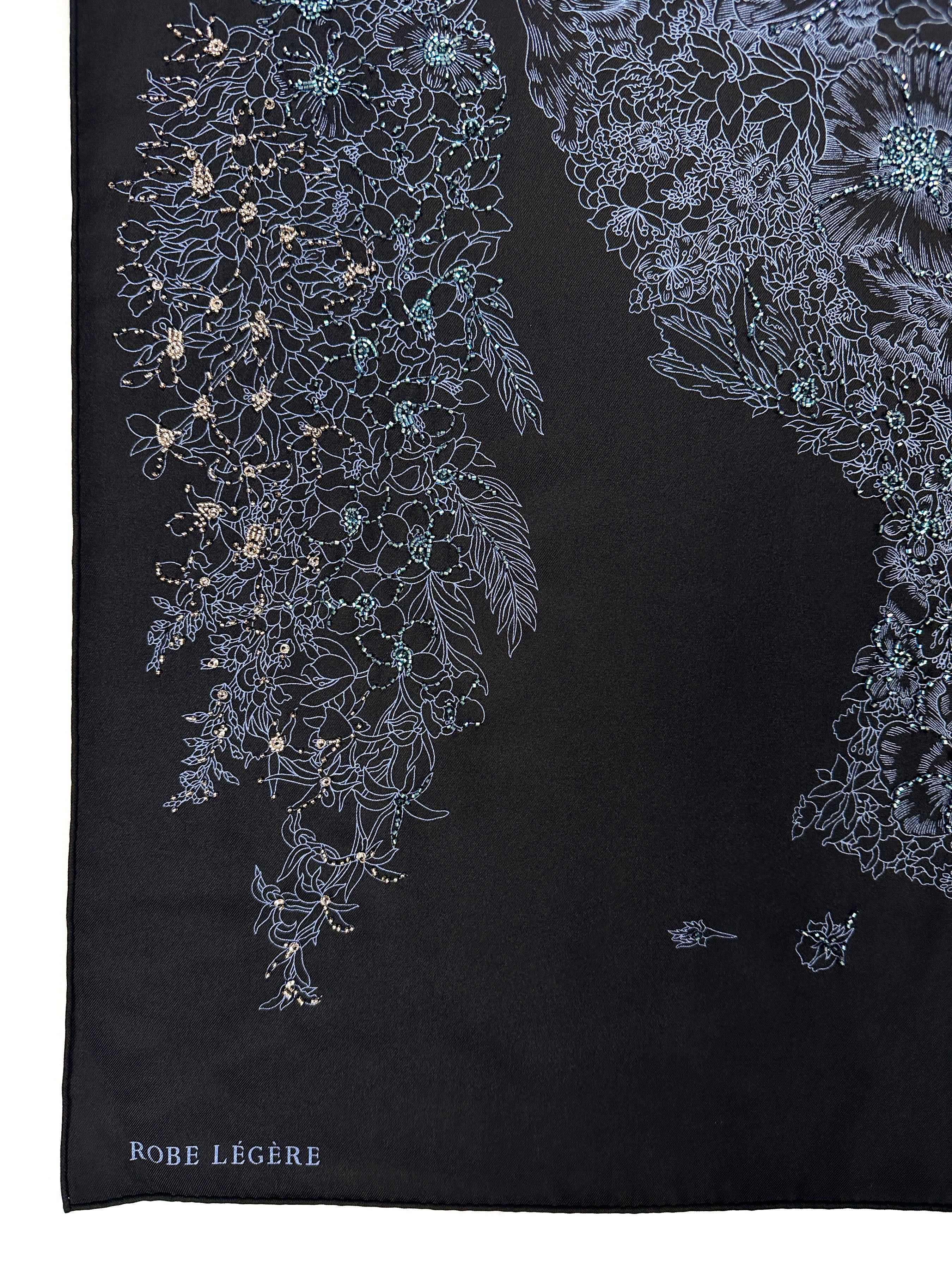 Hermès Robe Légère Beaded Exceptional 90