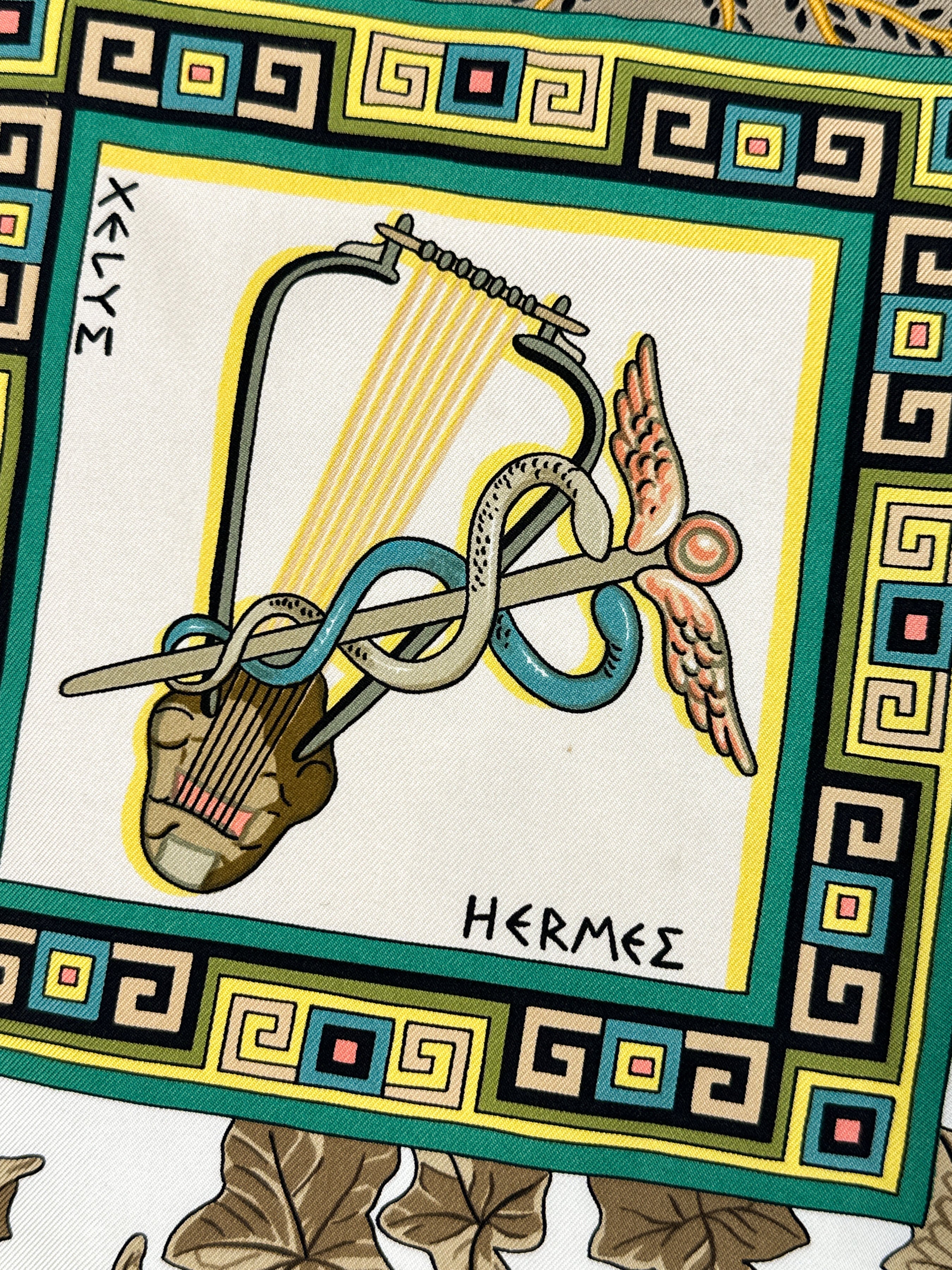Hermès Musique des Dieux Shawl
