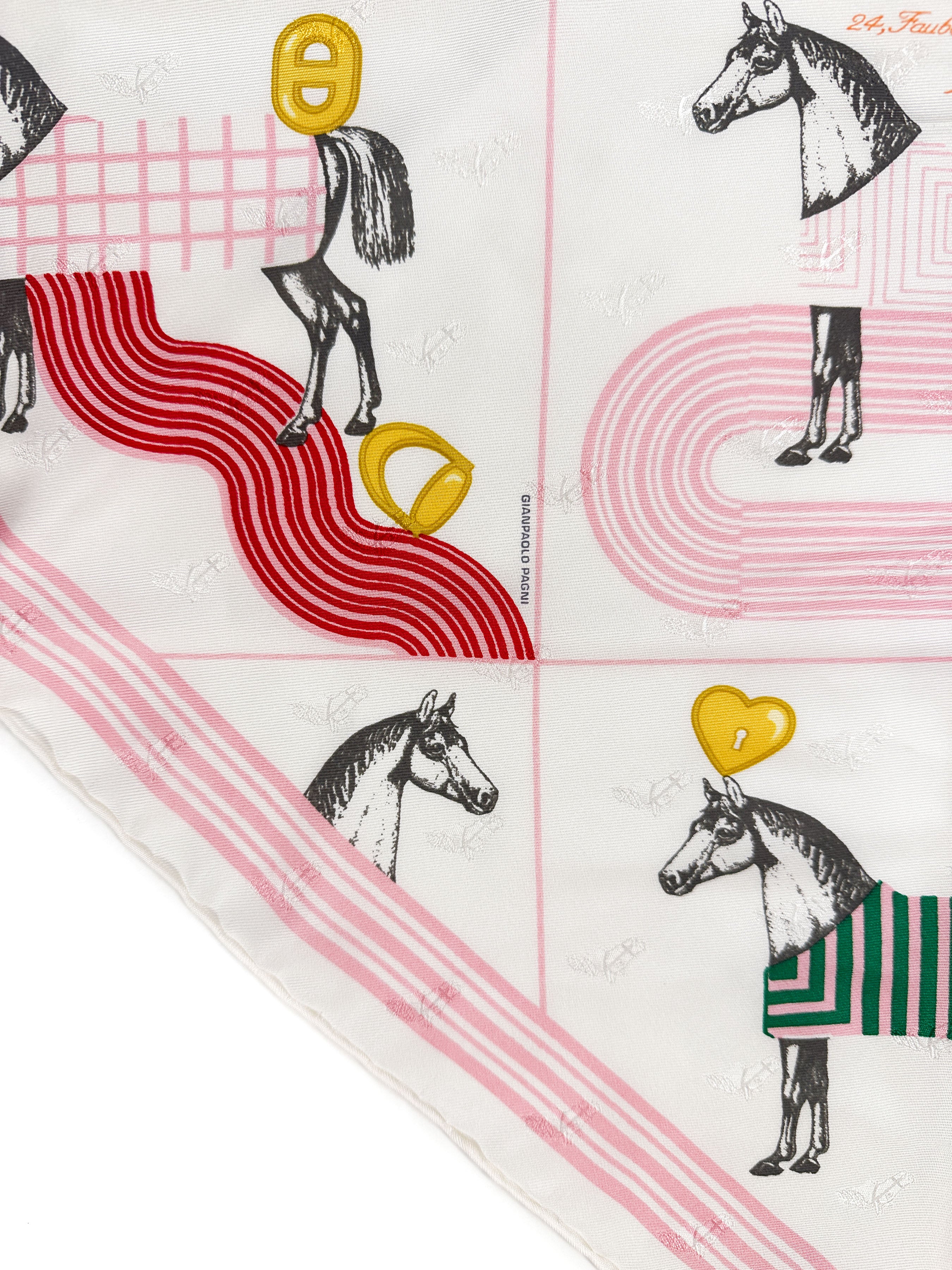 Hermès Garde-Robe Pop Charm Jacquard Triangle