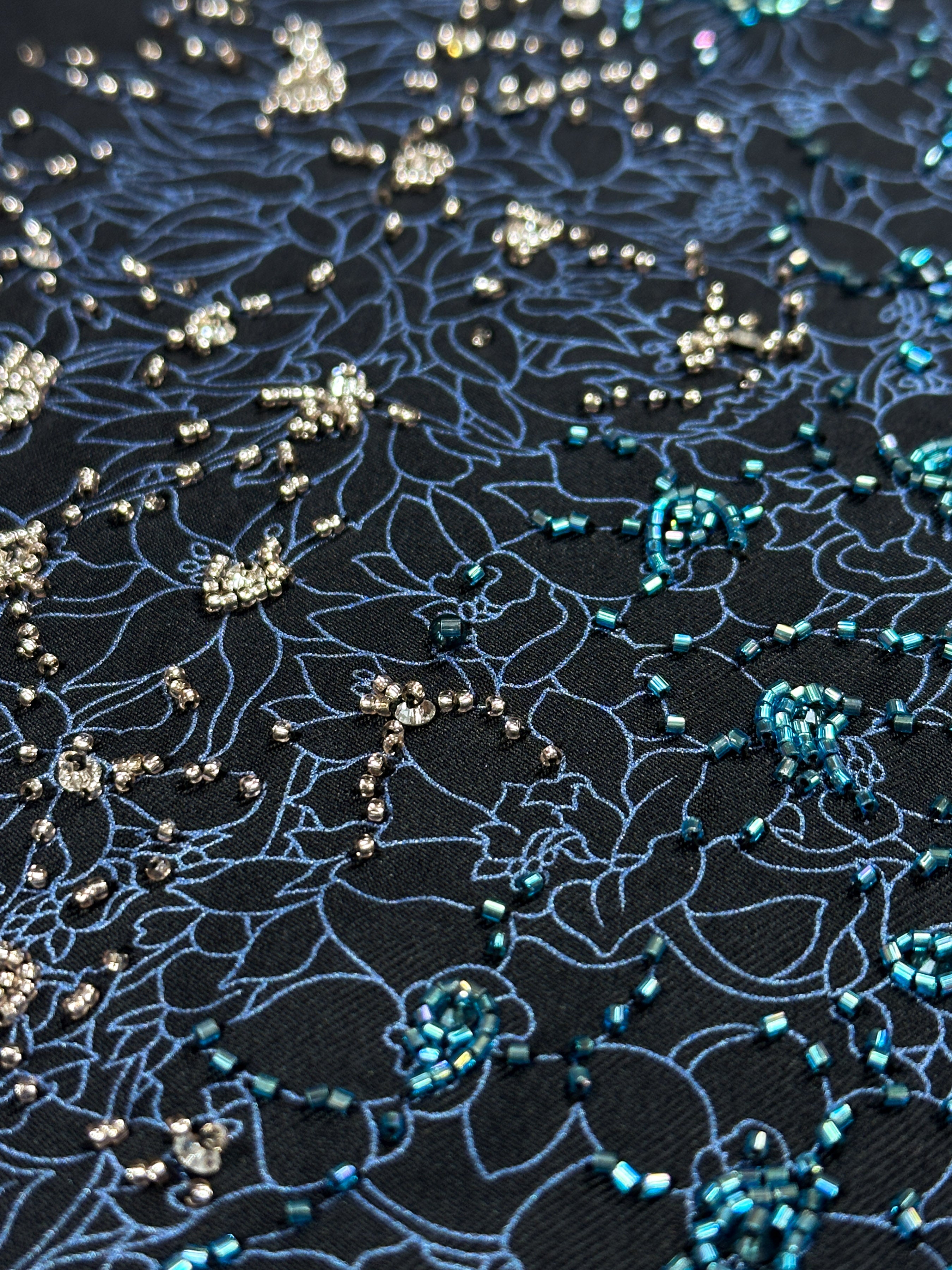 Hermès Robe Légère Beaded Exceptional 90