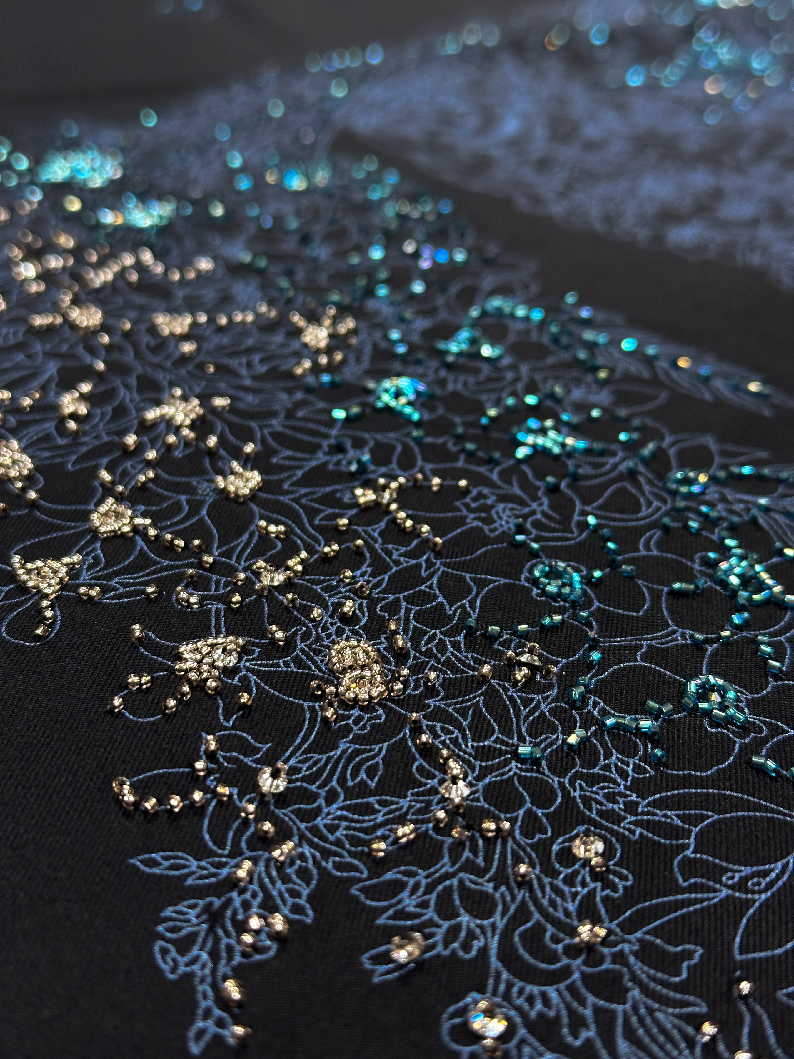 Hermès Robe Légère Beaded Exceptional 90