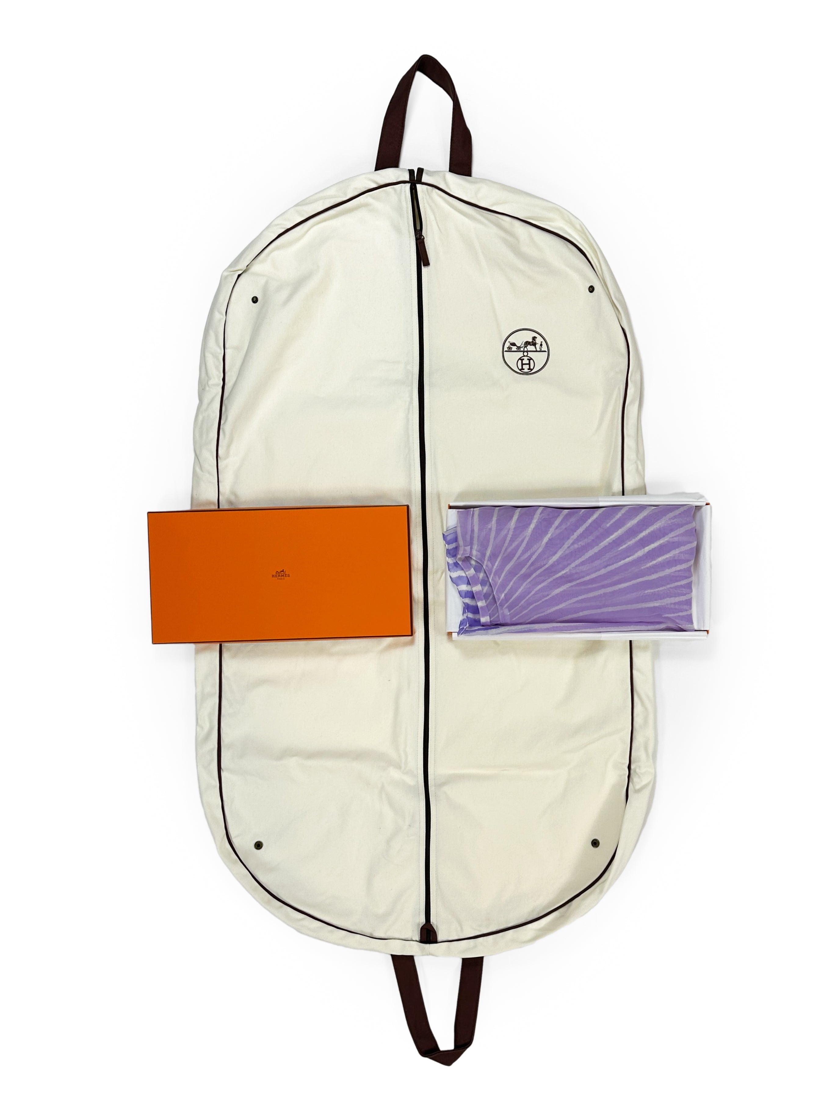 Hermès Soleil Mousseline Top