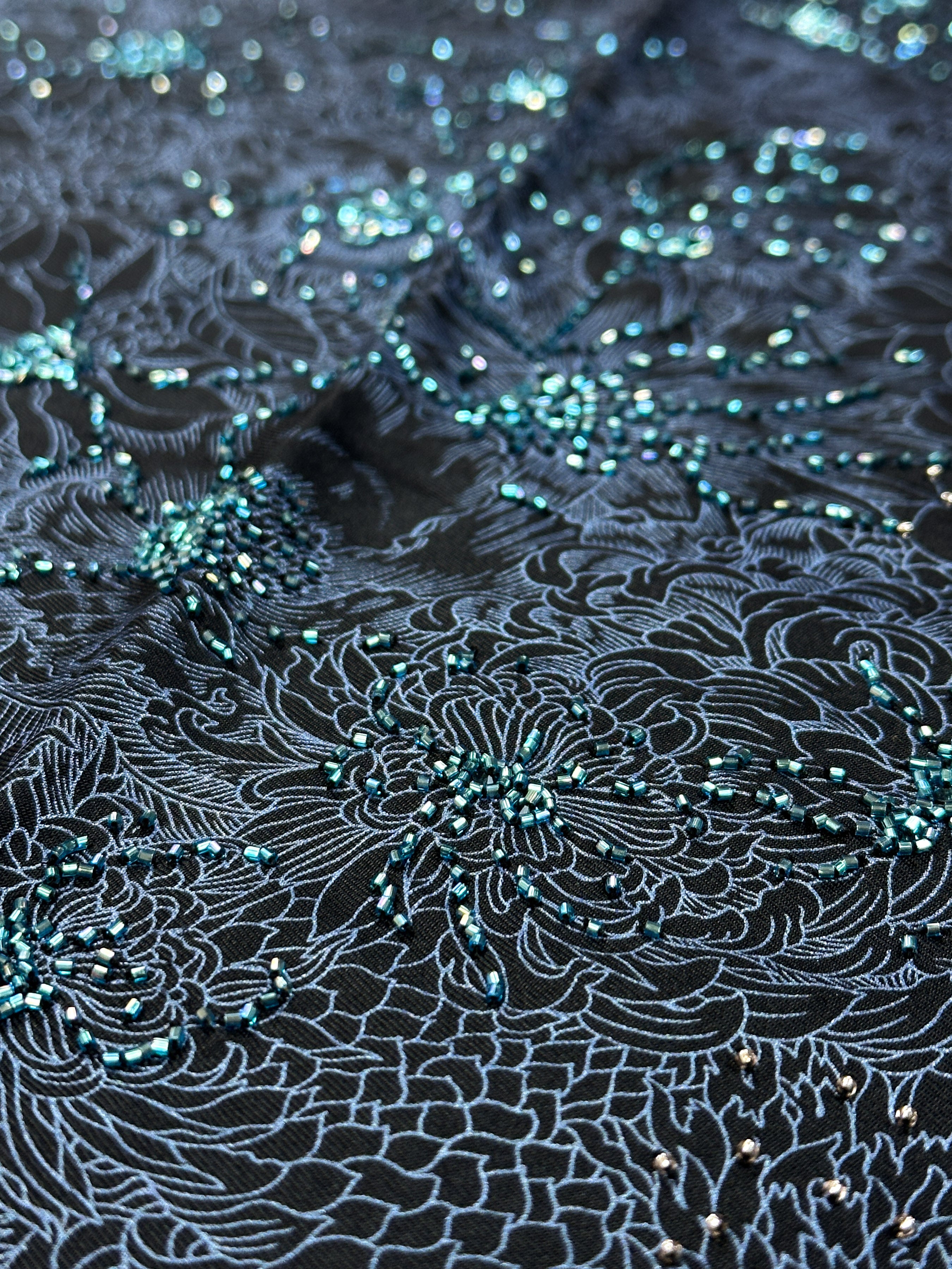 Hermès Robe Légère Beaded Exceptional 90