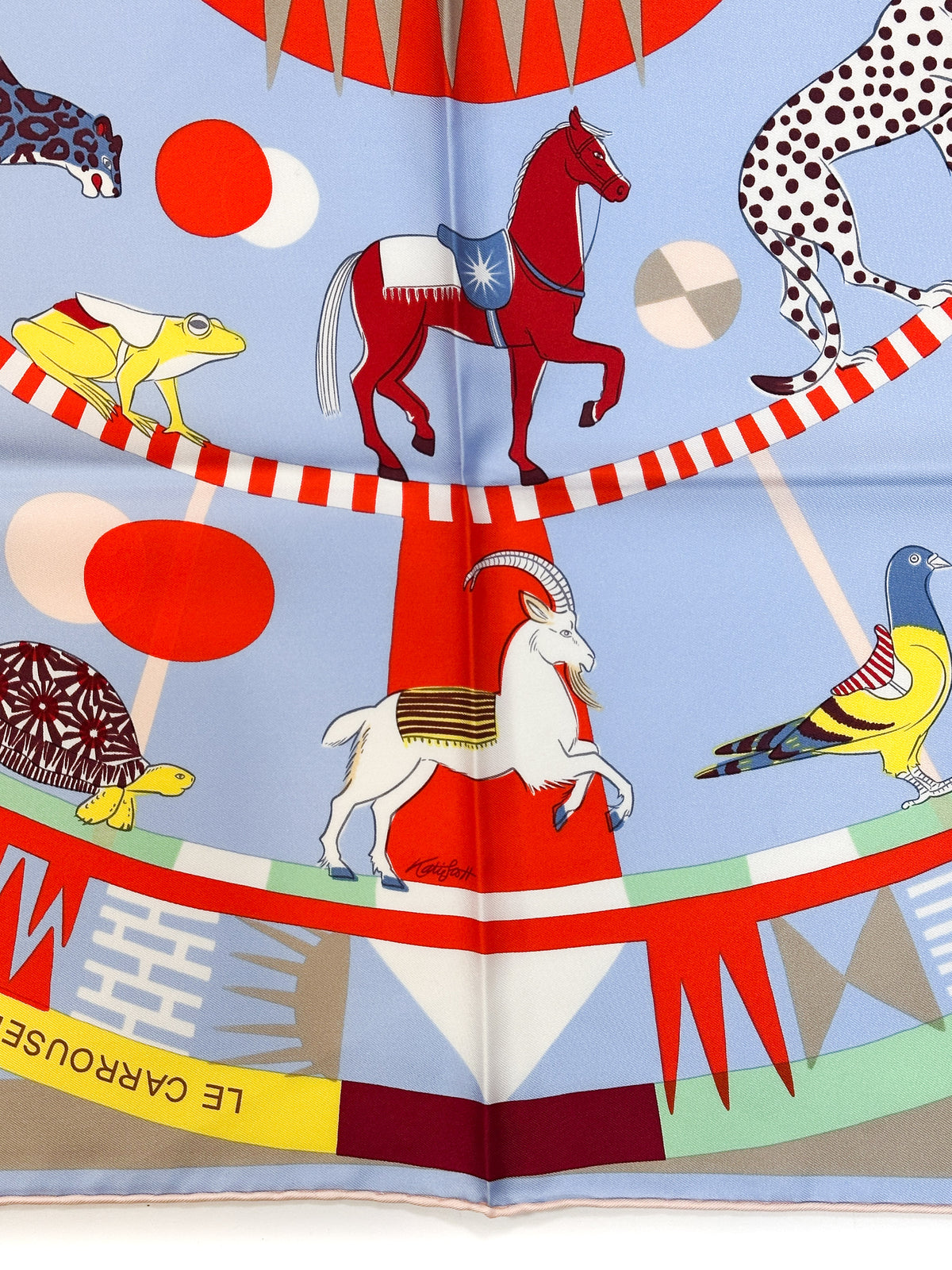 Hermès Le Carrousel du Tigre Royal 90