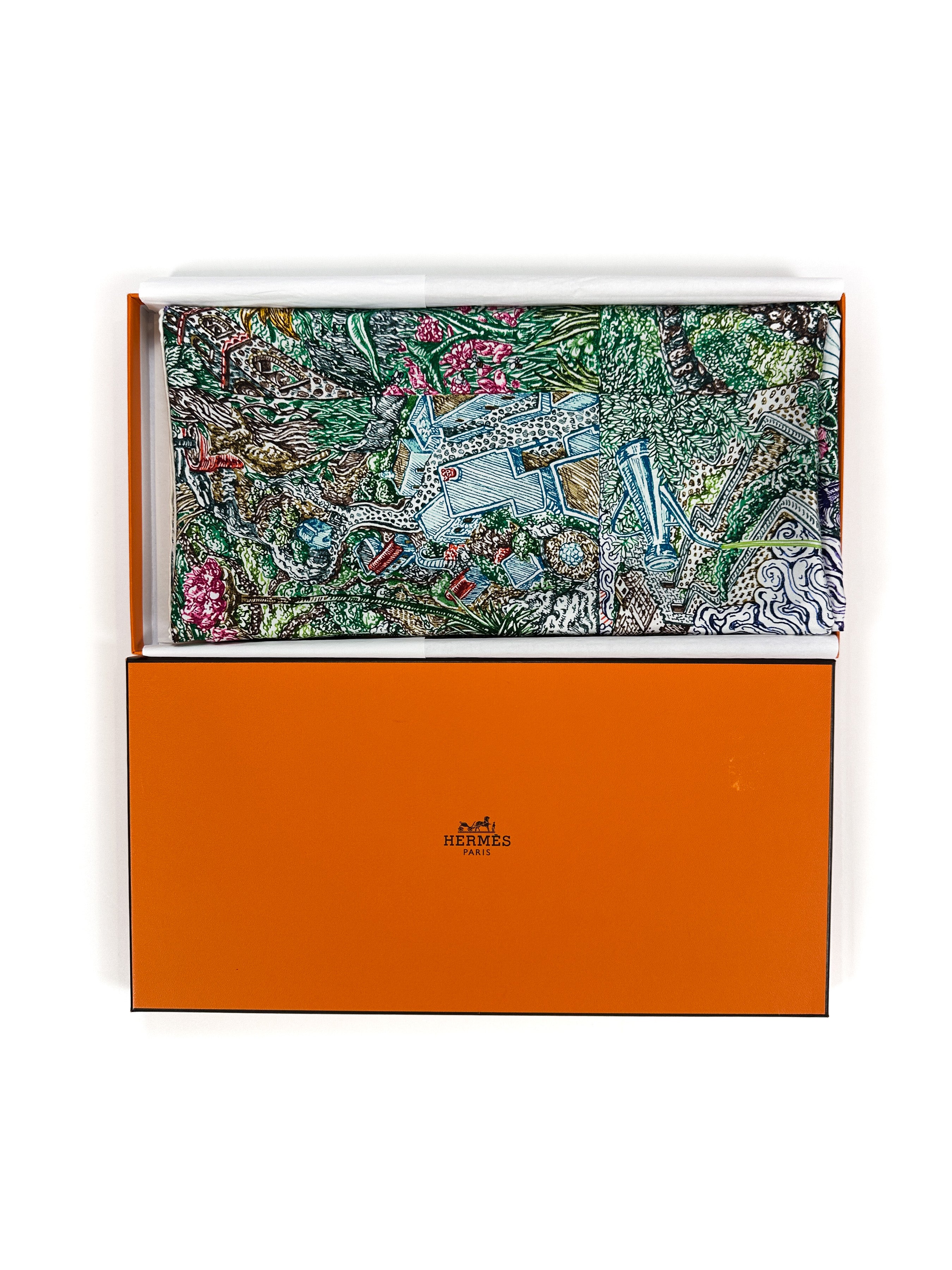 Hermès Eleftheria Silk 140