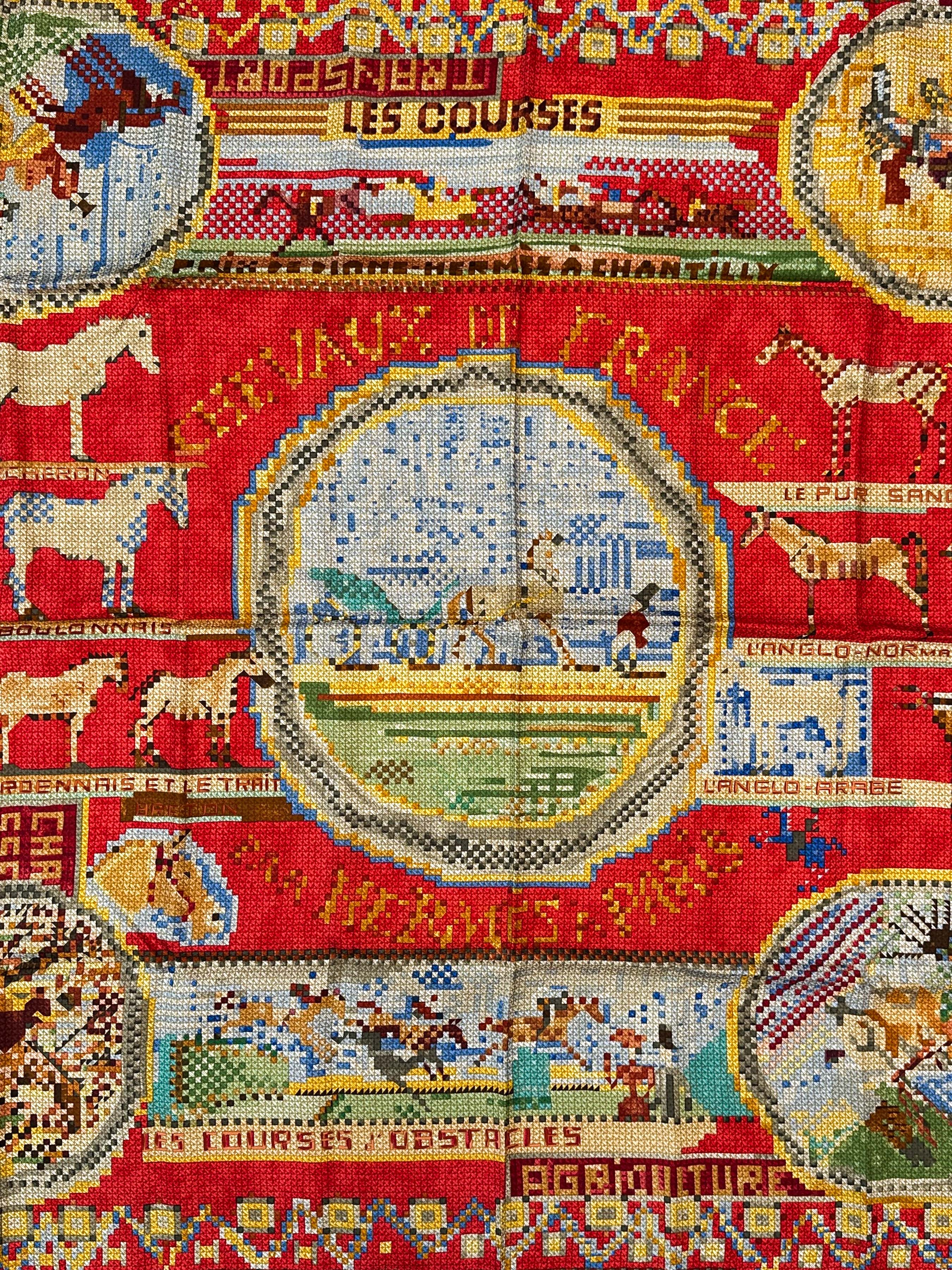 Hermès Chevaux de France 90