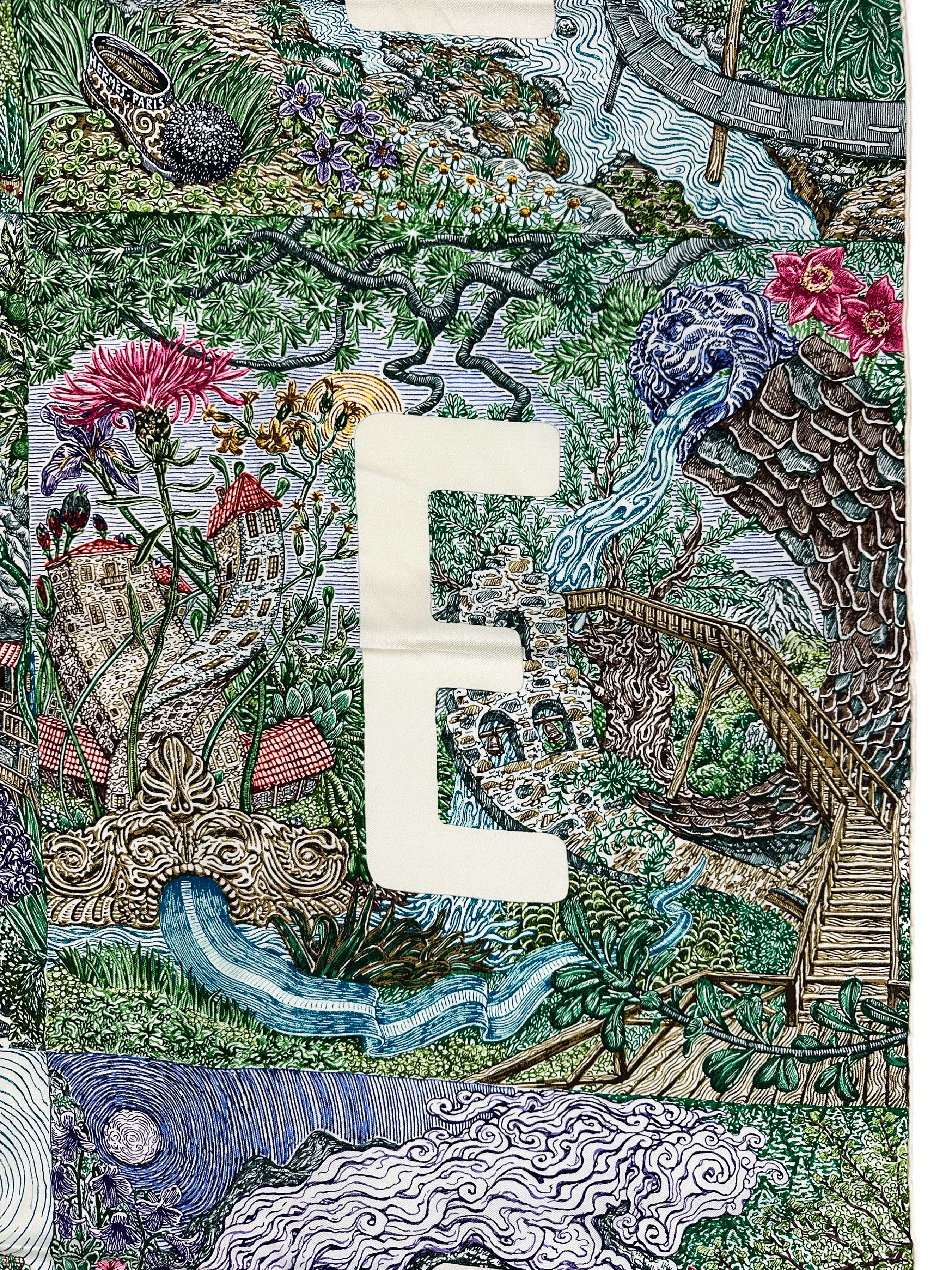 Hermès Eleftheria Silk 140