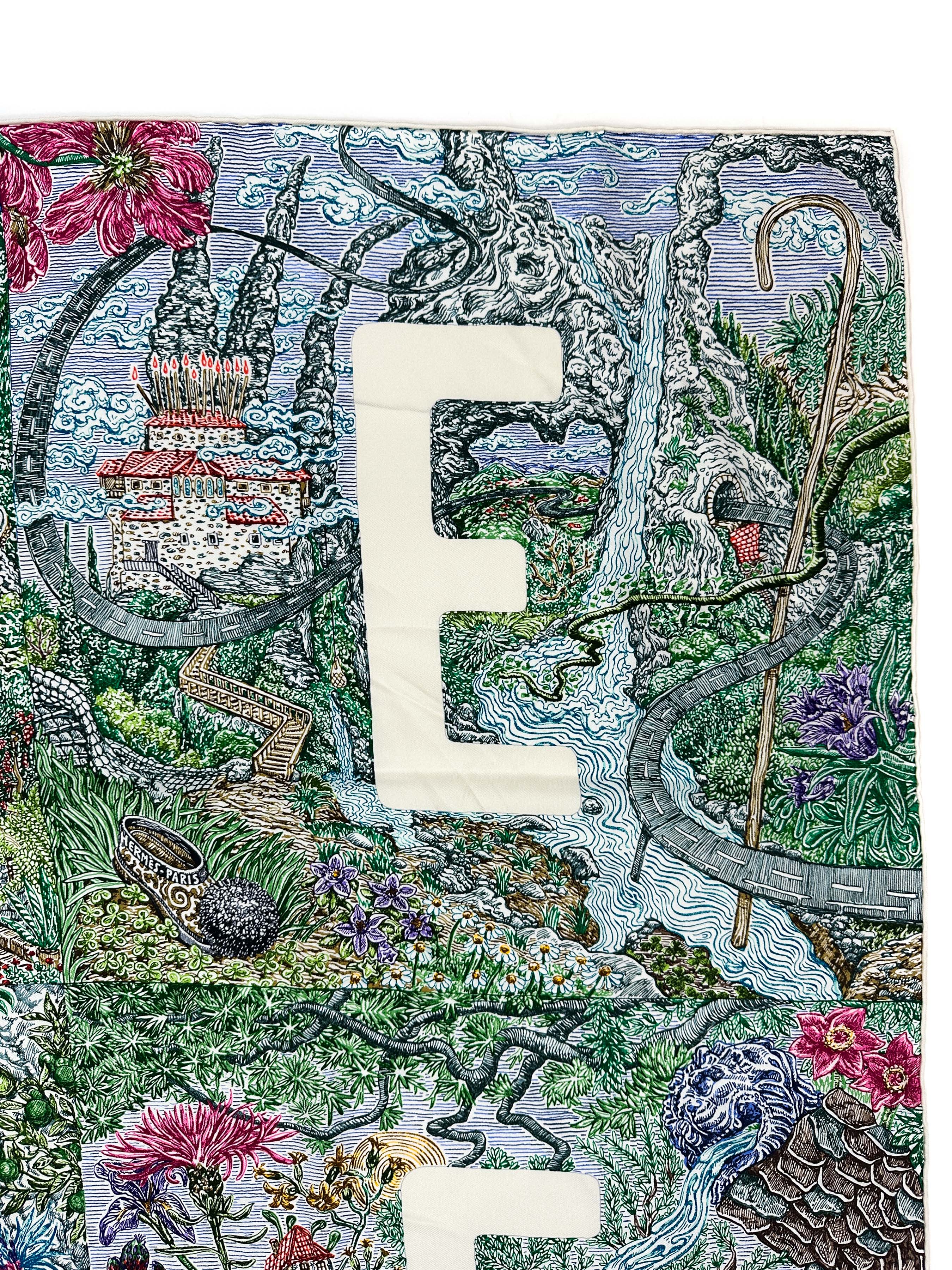 Hermès Eleftheria Silk 140