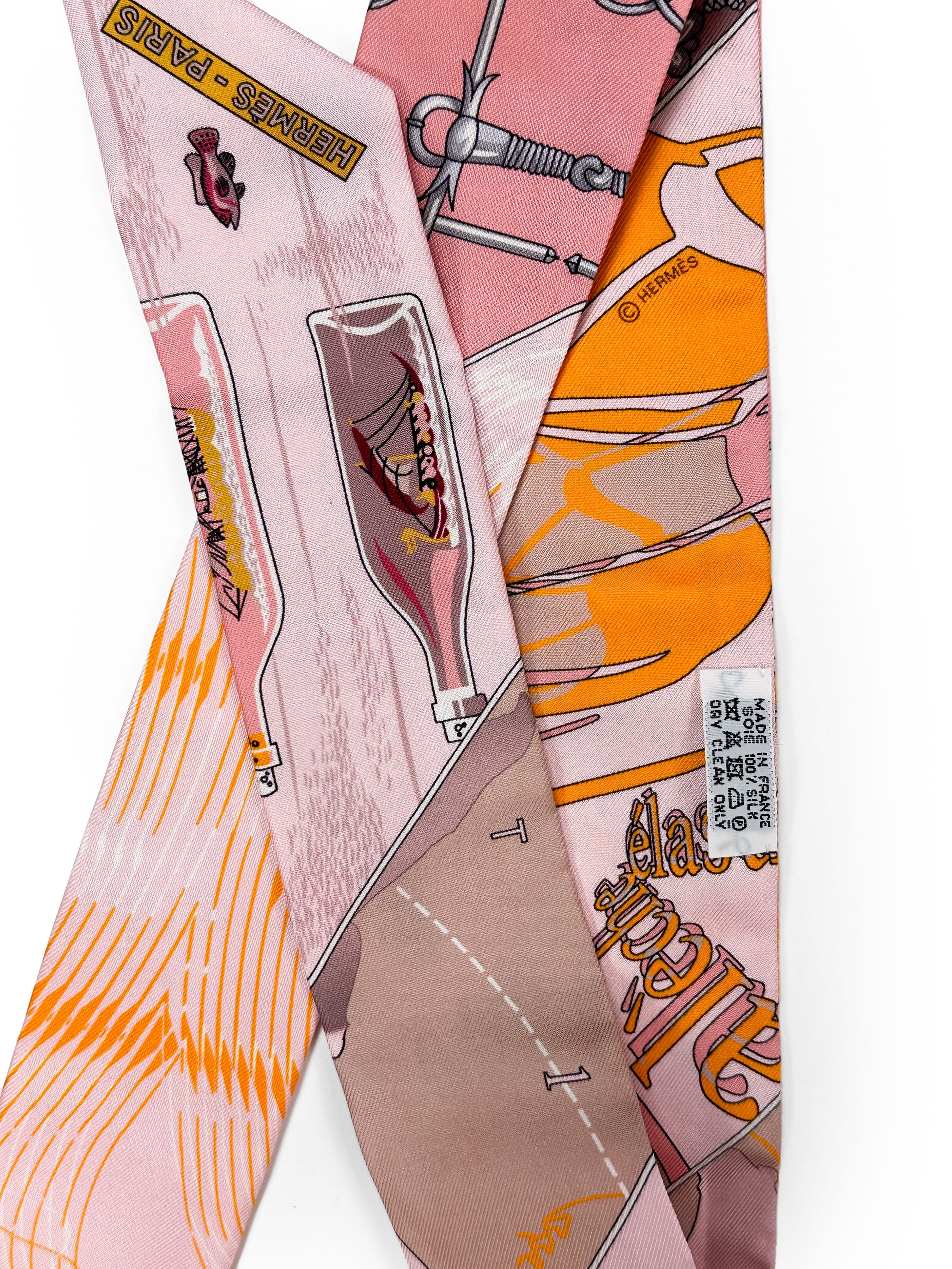 Hermès Caleche Mors Et Bouteilles Twilly