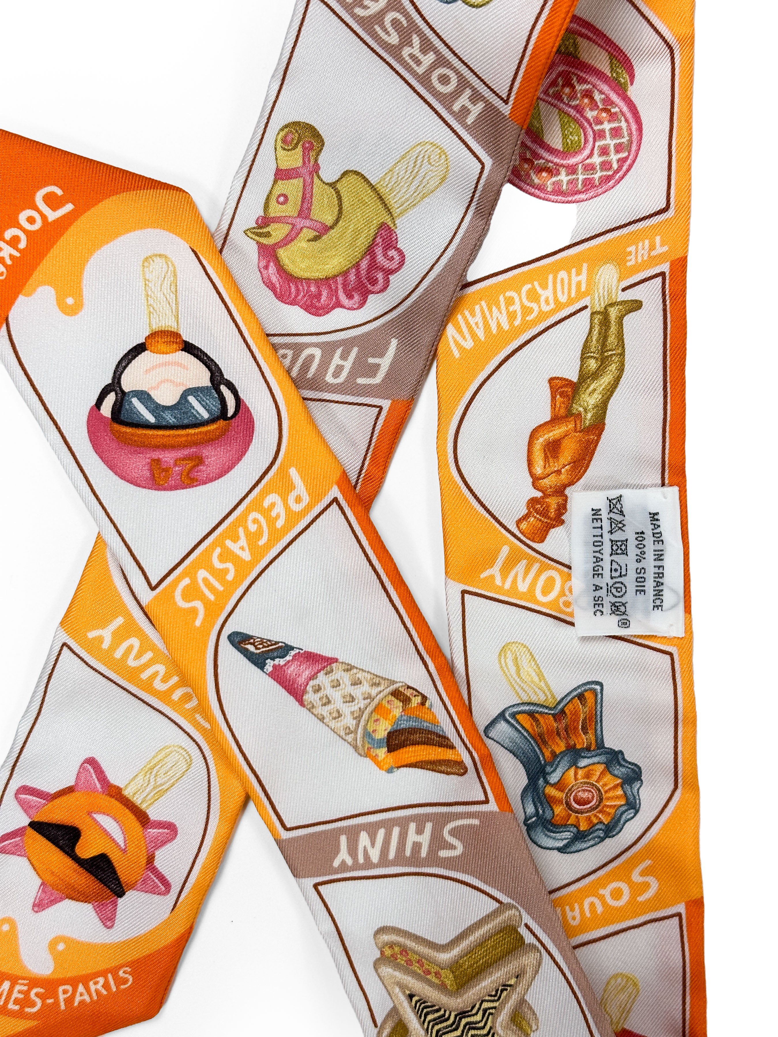 Hermès Funny Ice Cream Twilly