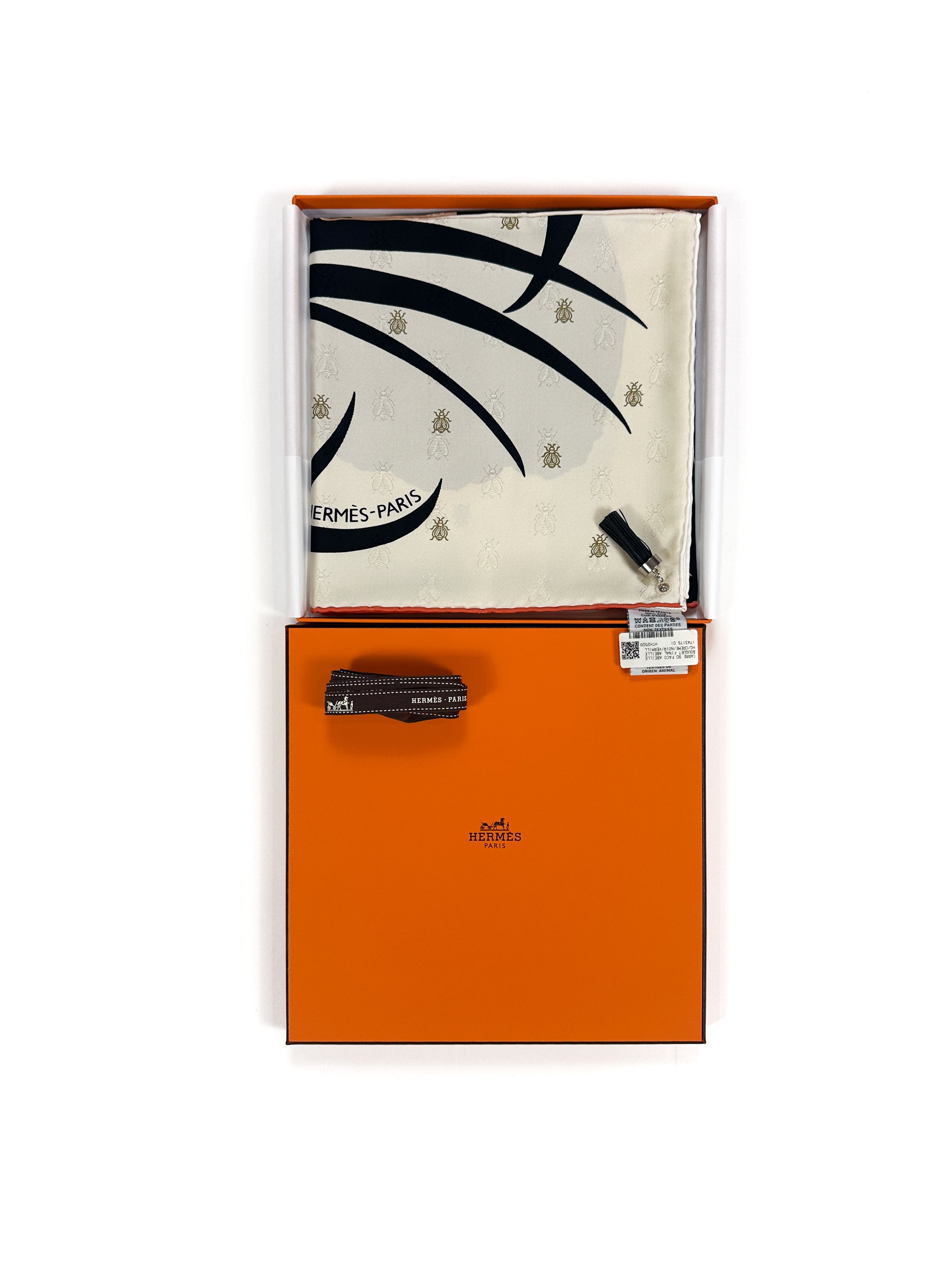 Hermès Bouquet Final With Leather Tassel 90