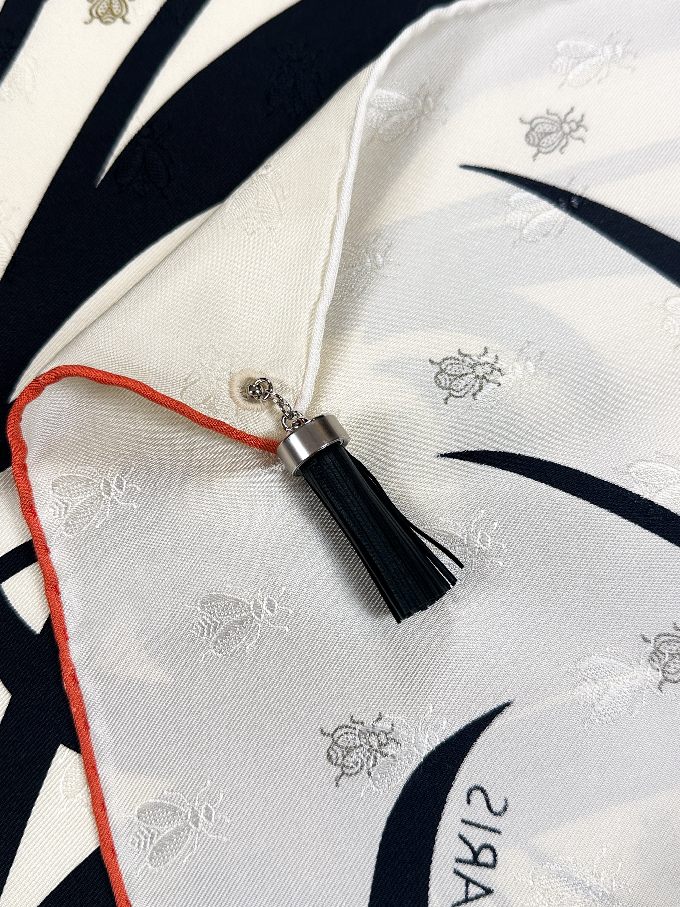 Hermès Bouquet Final With Leather Tassel 90