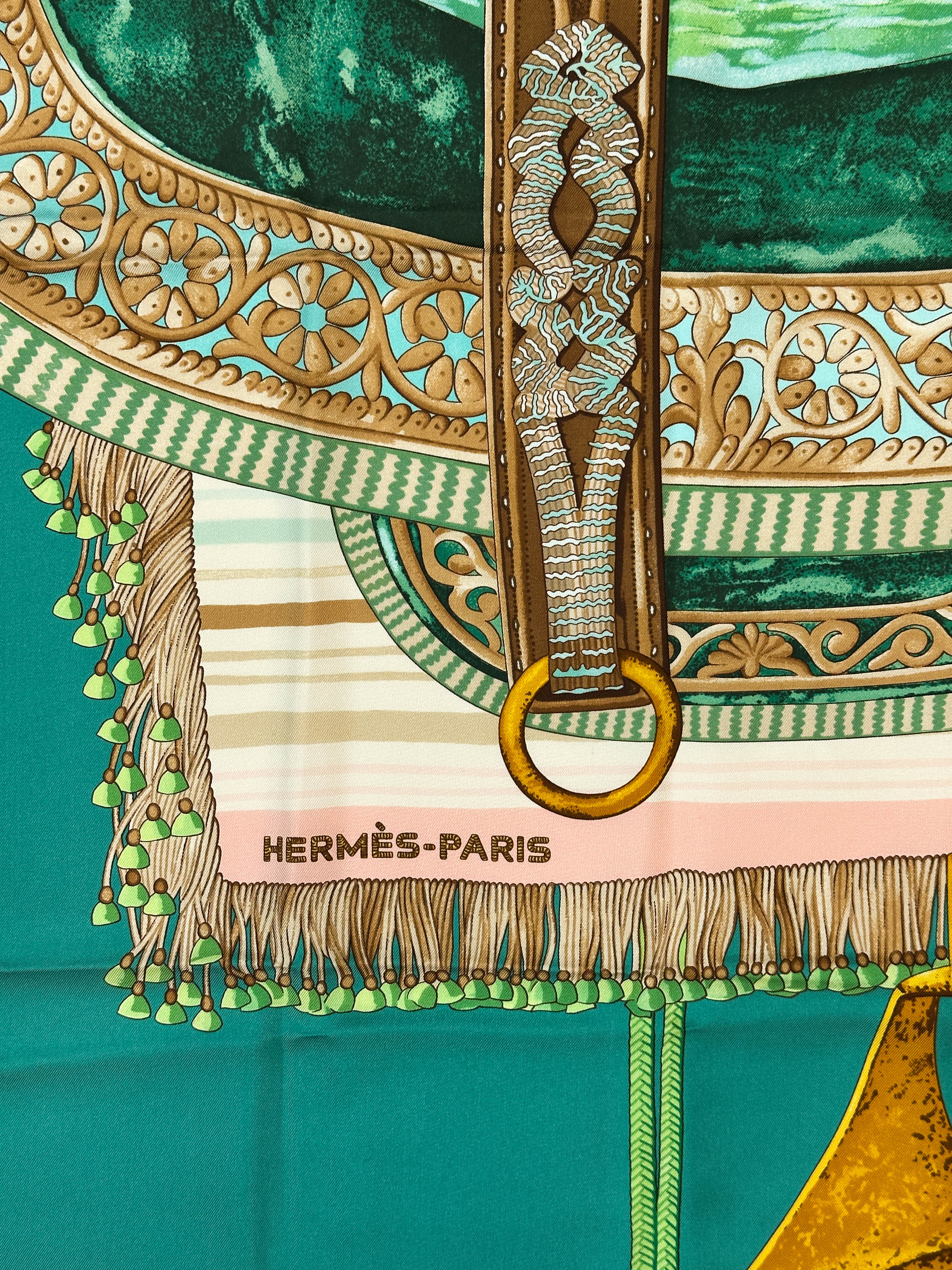 Hermès Selle d'Apparat Marocaine 90