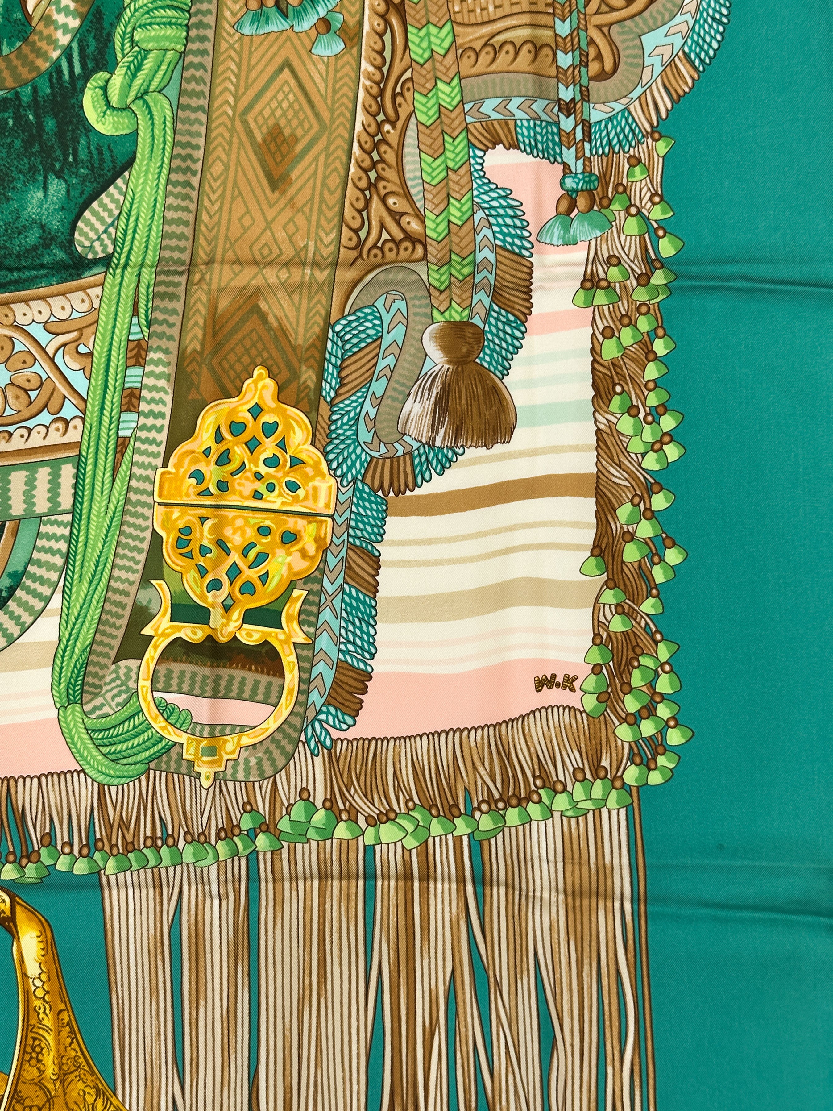 Hermès Selle d'Apparat Marocaine 90