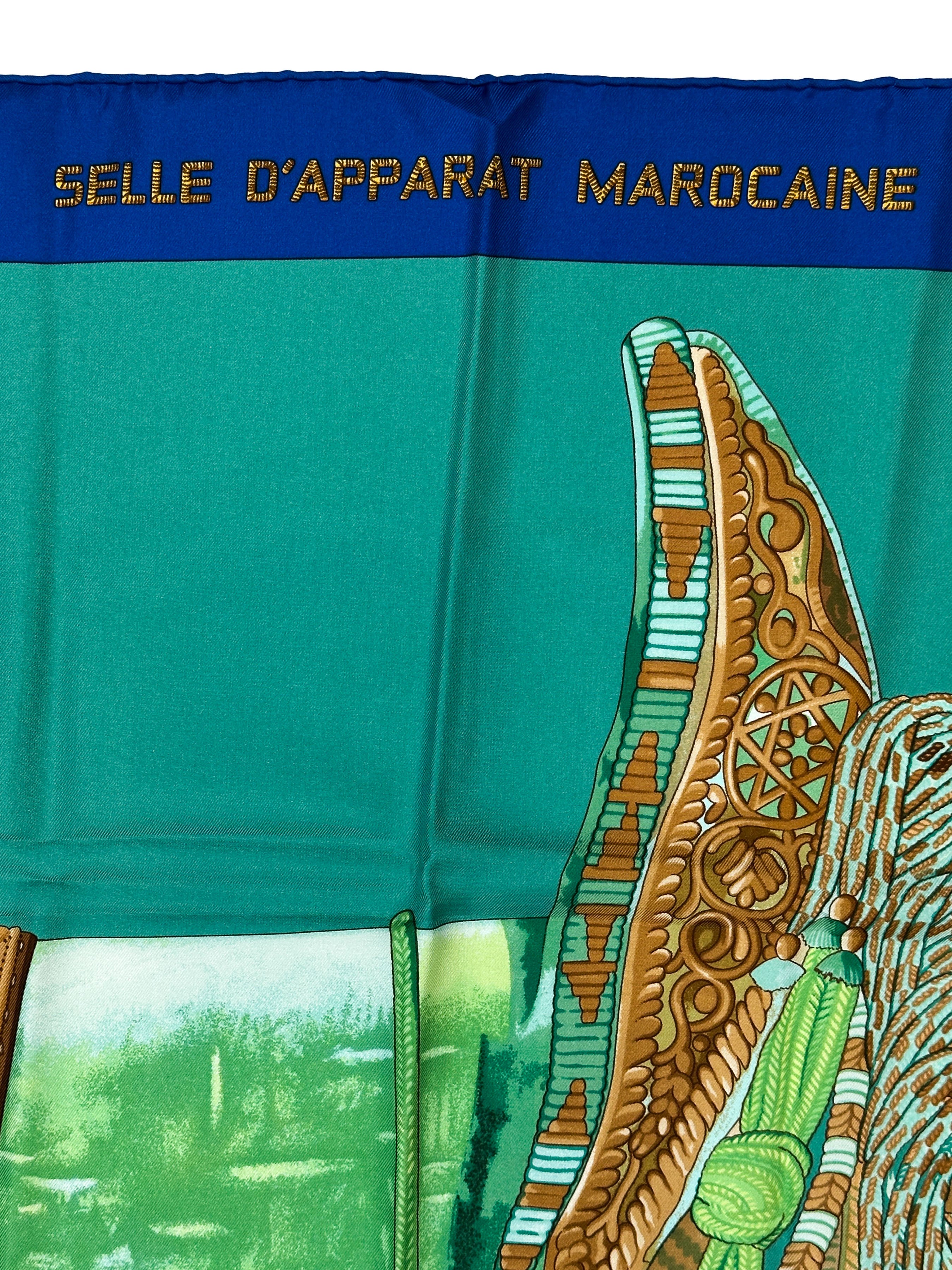 Hermès Selle d'Apparat Marocaine 90