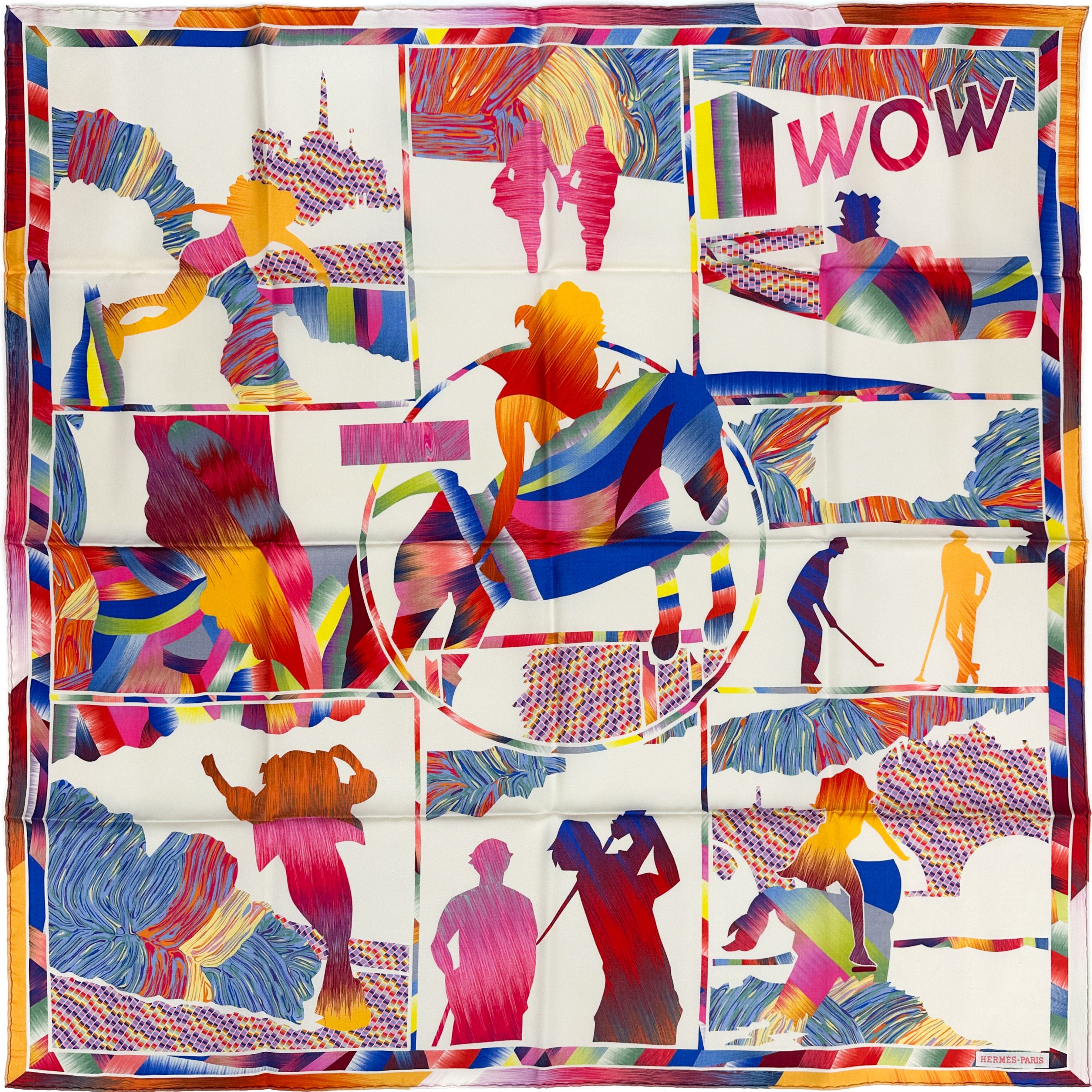 Hermès Wow Marble 90