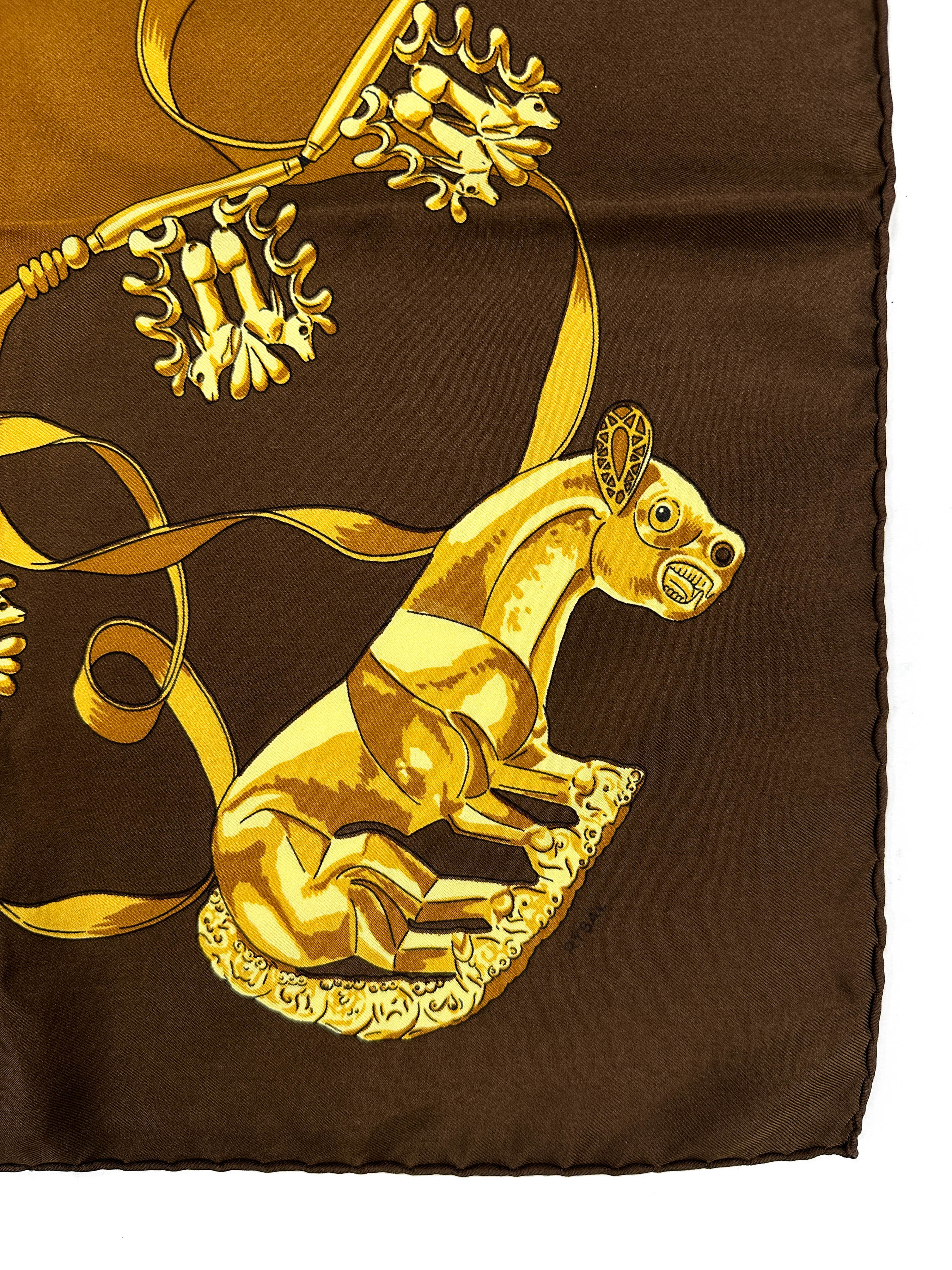 Hermès Les Cavaliers d'Or 90