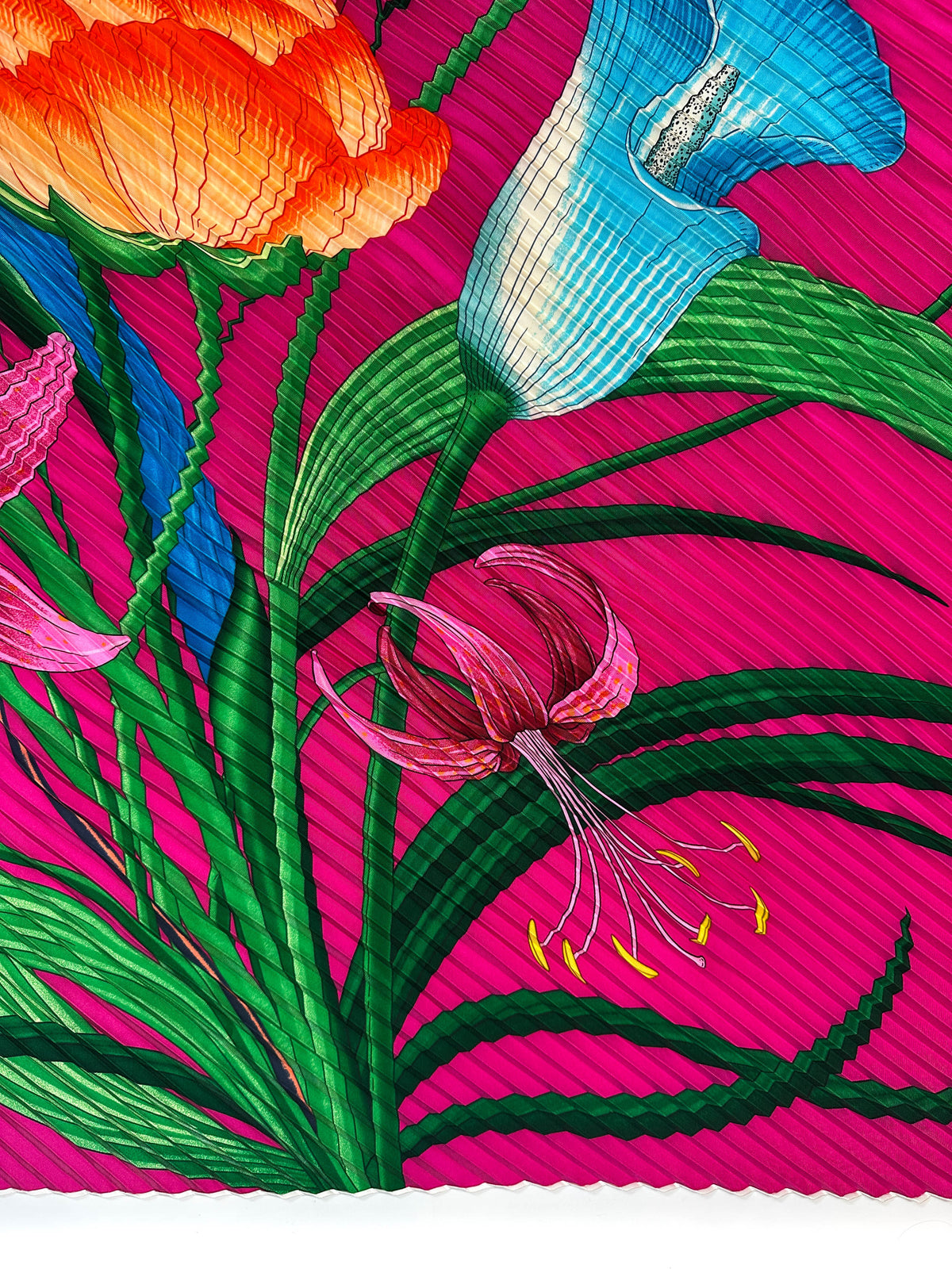 Hermès Bouquet Final Plissé 140
