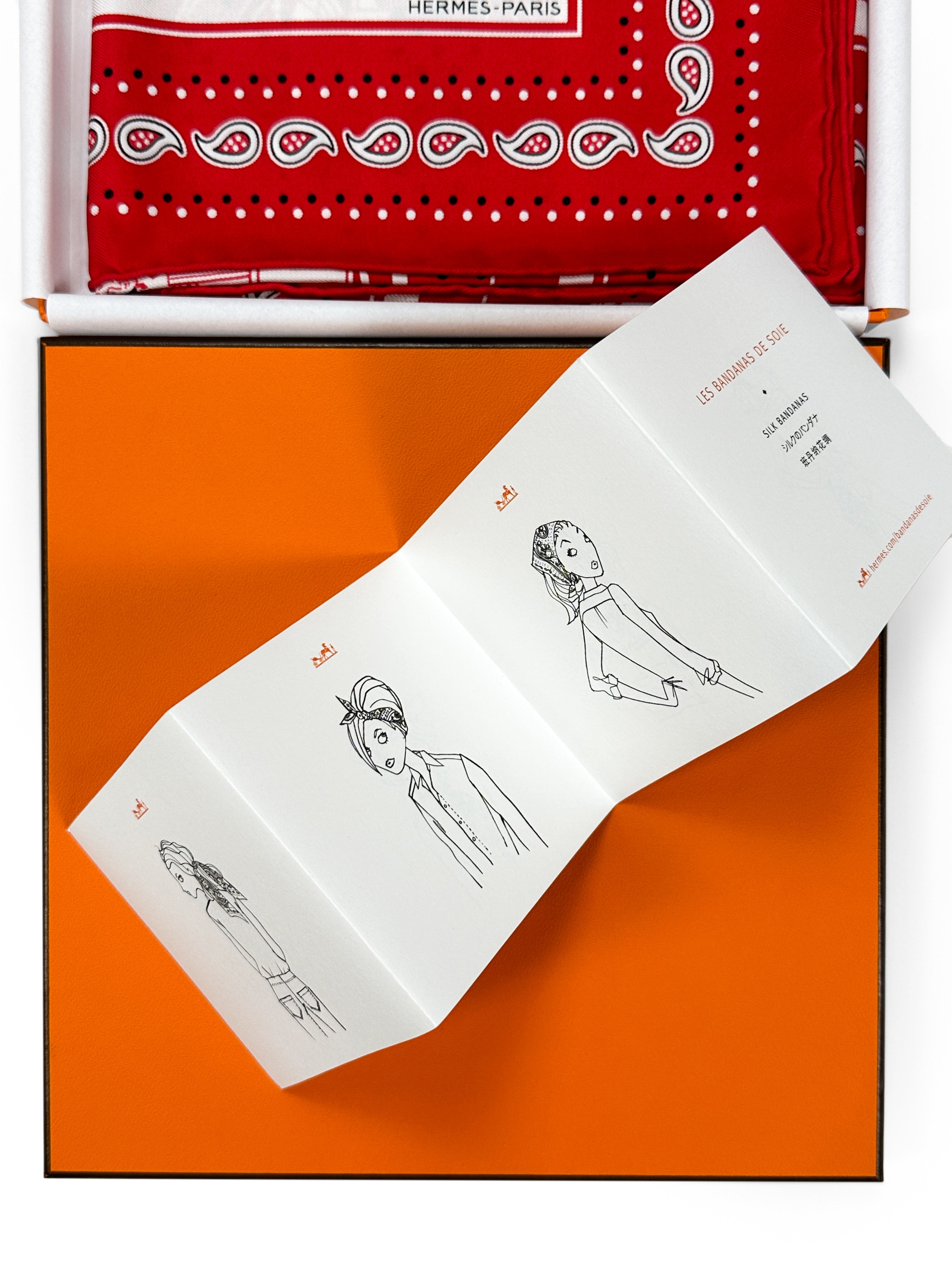 Hermès Ex-Libris Bandana 55