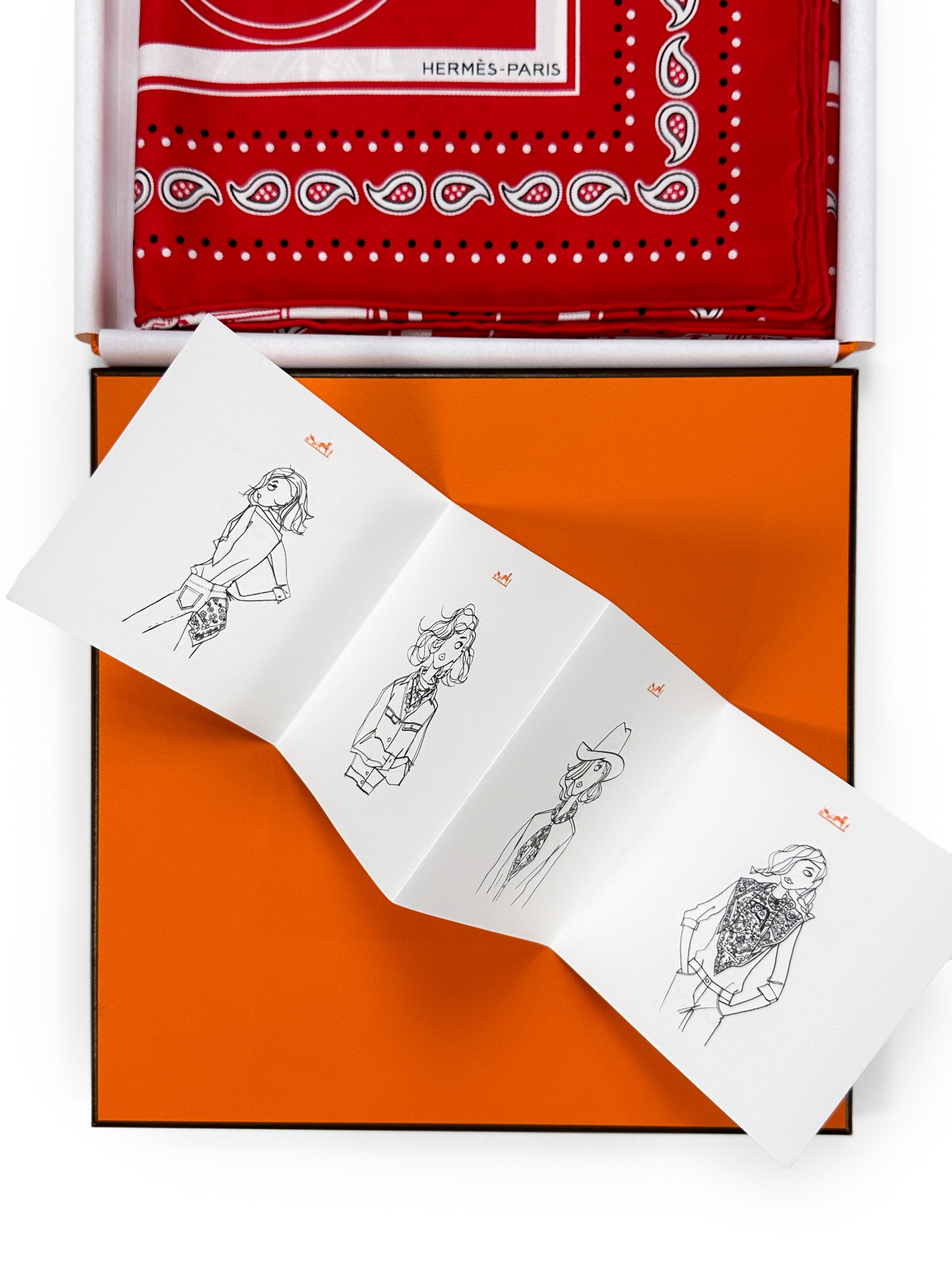 Hermès Ex-Libris Bandana 55
