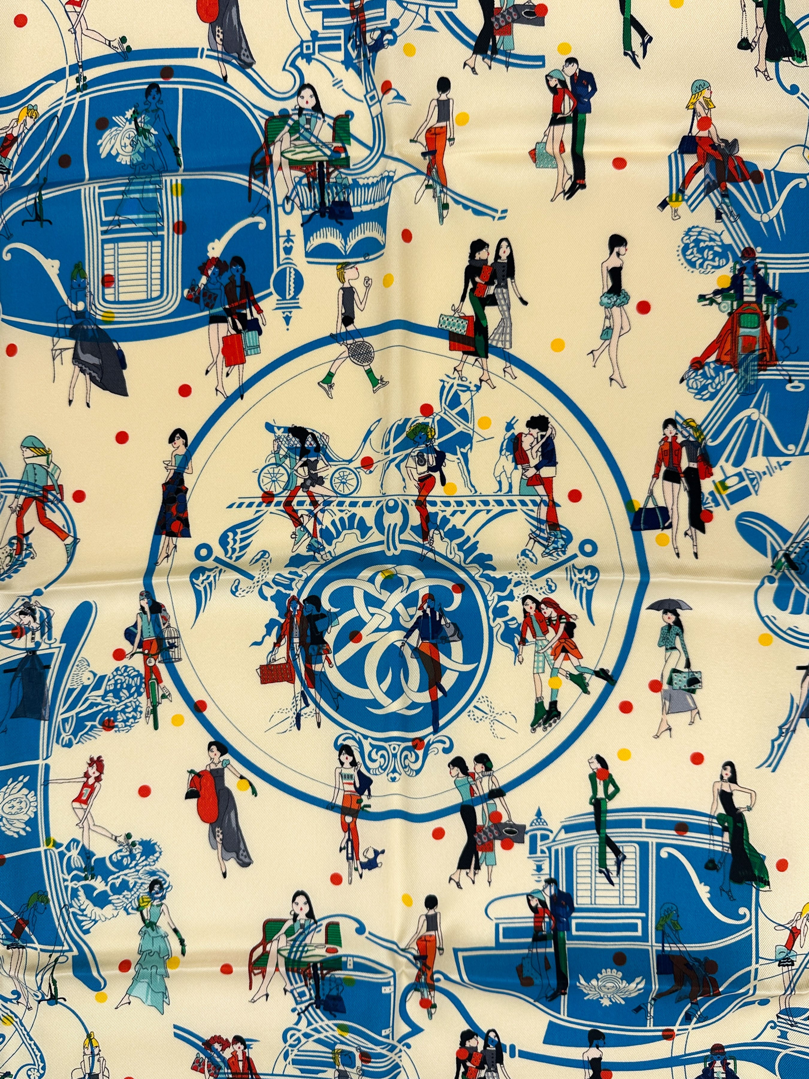 Hermès Ex-Libris Les Parisiennes de Kiraz 70