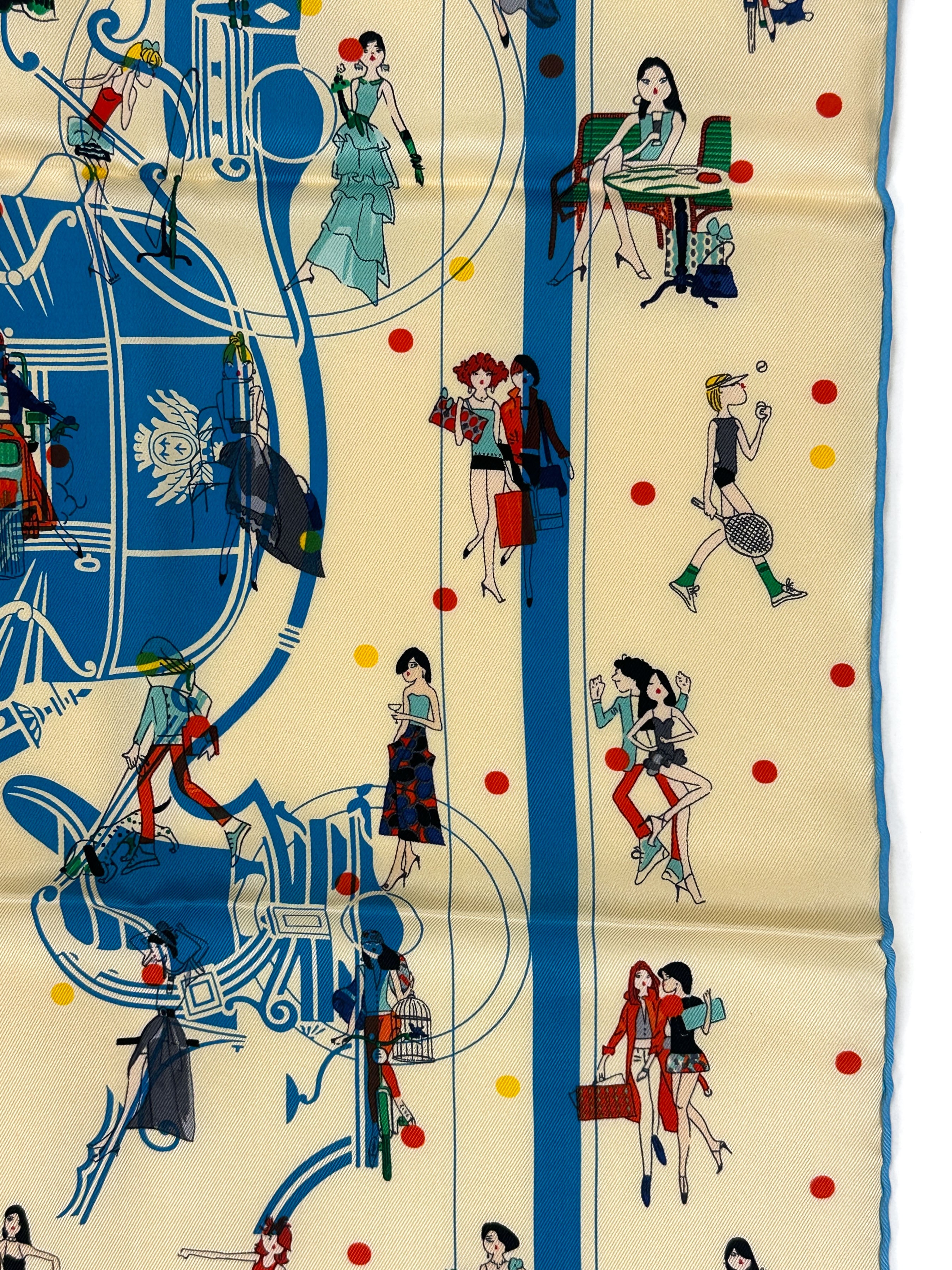 Hermès Ex-Libris Les Parisiennes de Kiraz 70