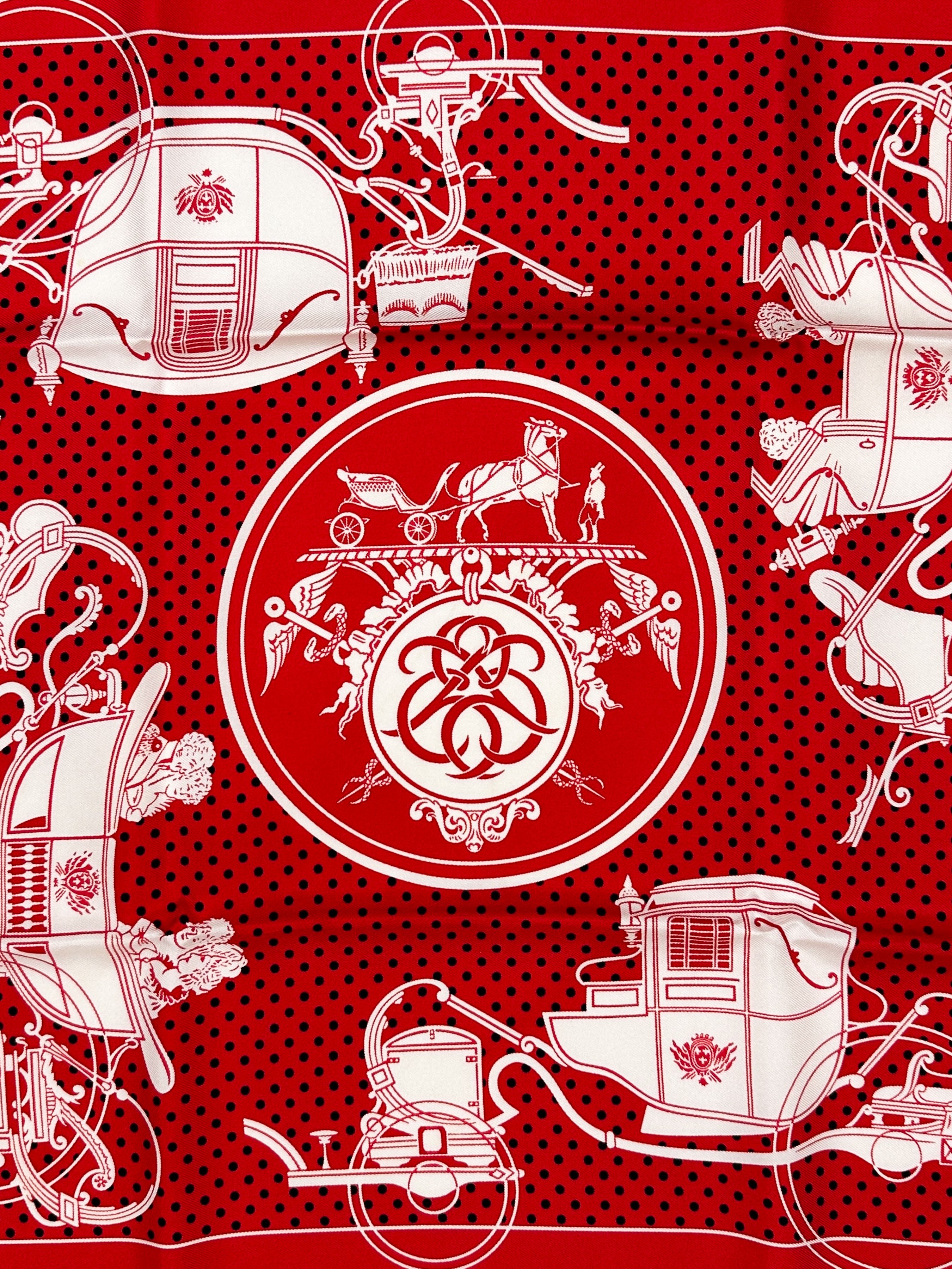 Hermès Ex-Libris Bandana 55