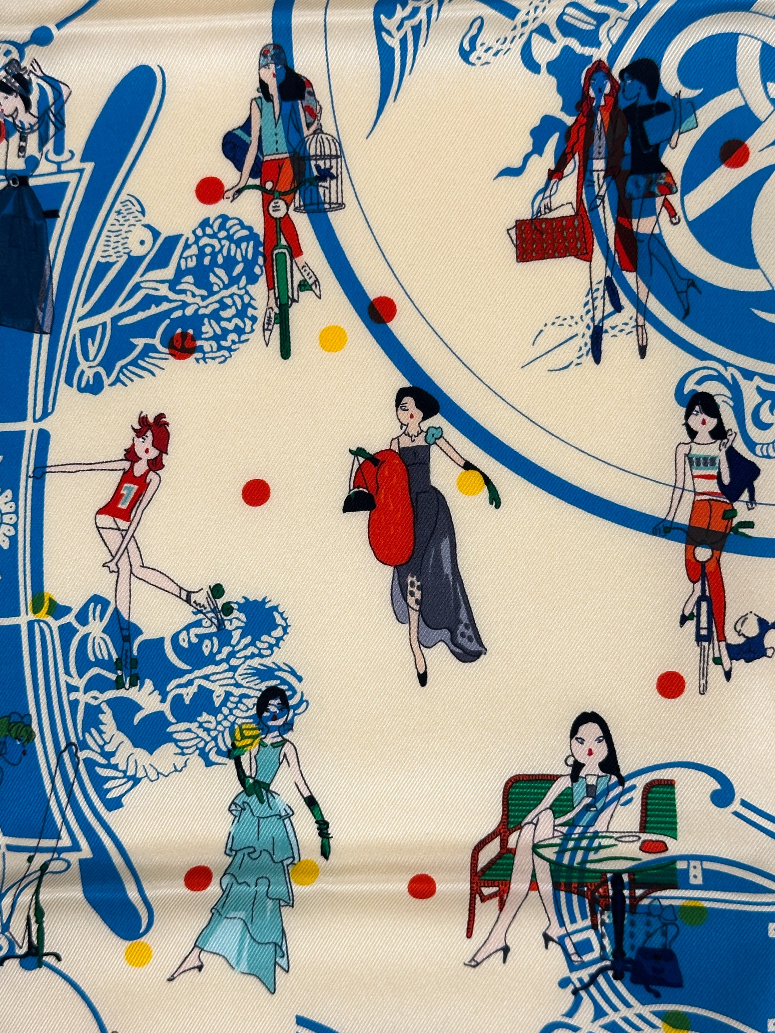 Hermès Ex-Libris Les Parisiennes de Kiraz 70