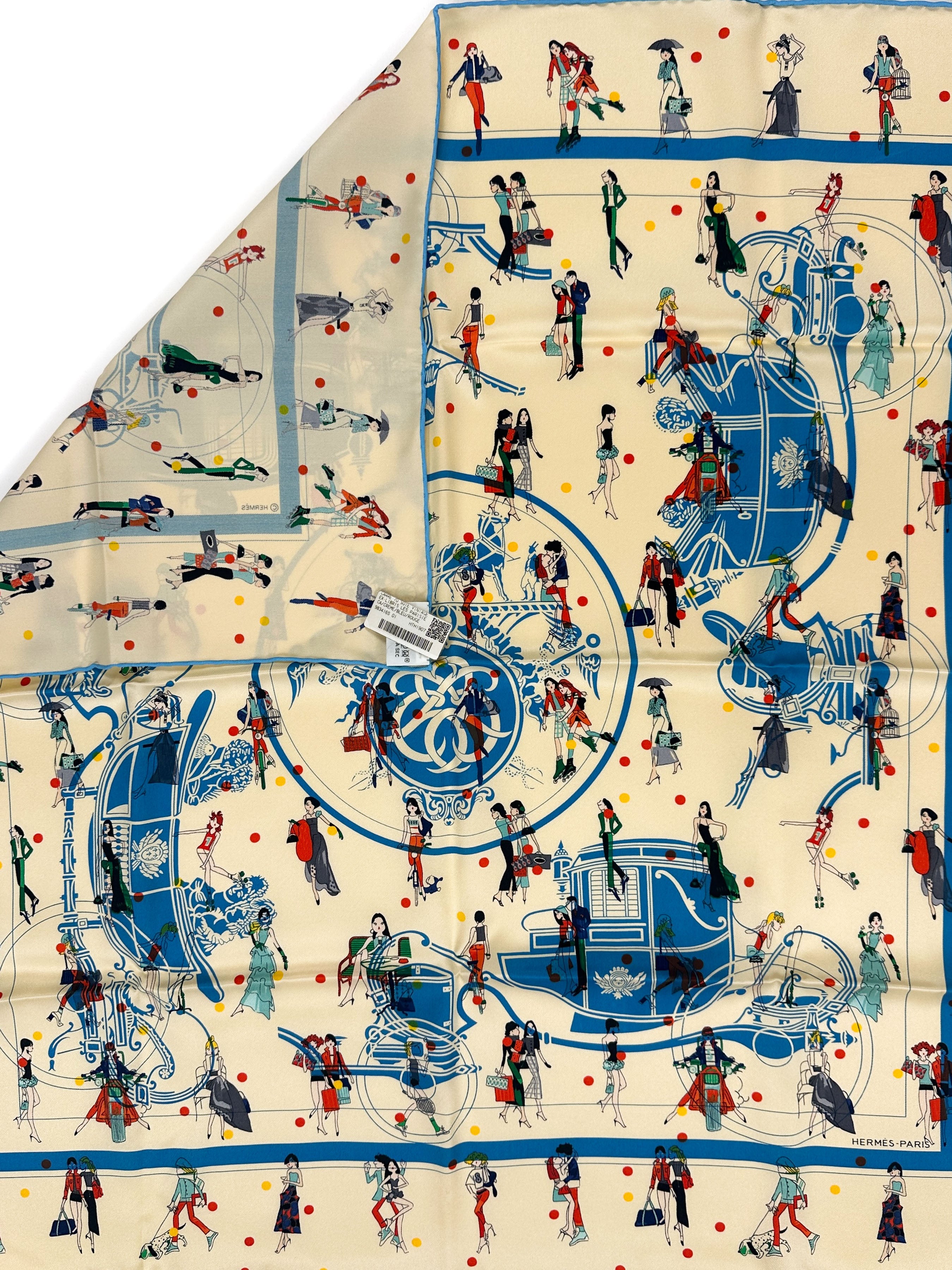 Hermès Ex-Libris Les Parisiennes de Kiraz 70