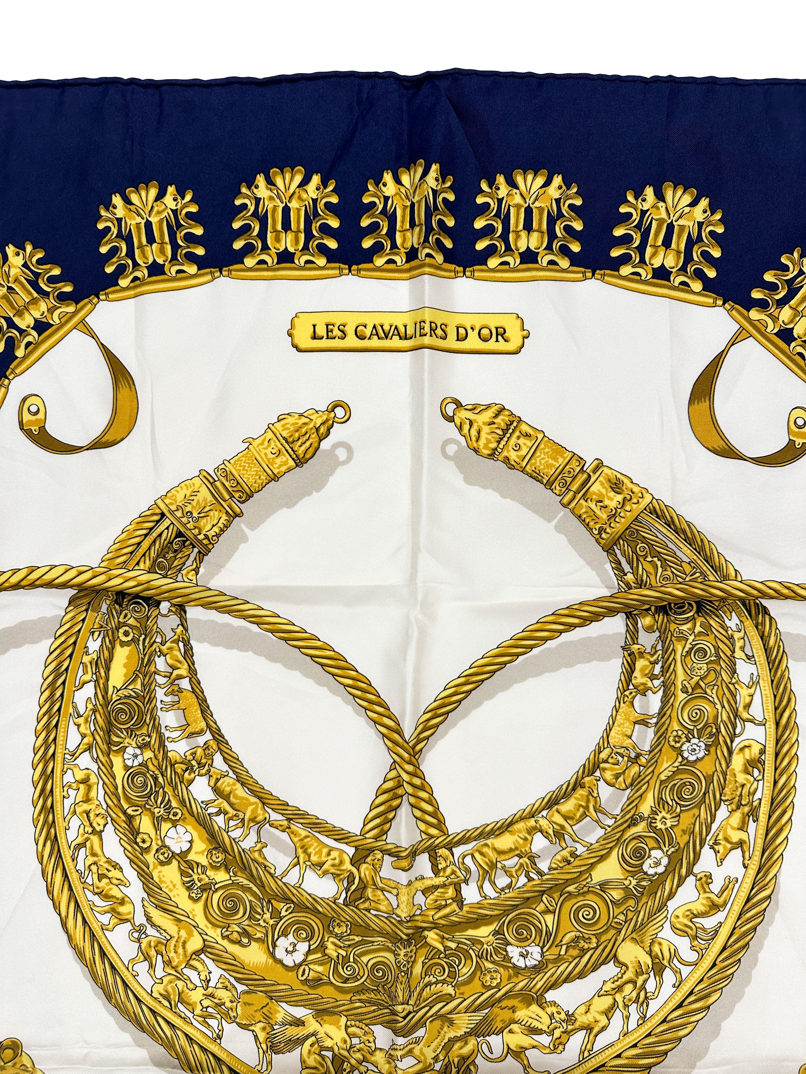 Hermès Les Cavaliers d'Or 90