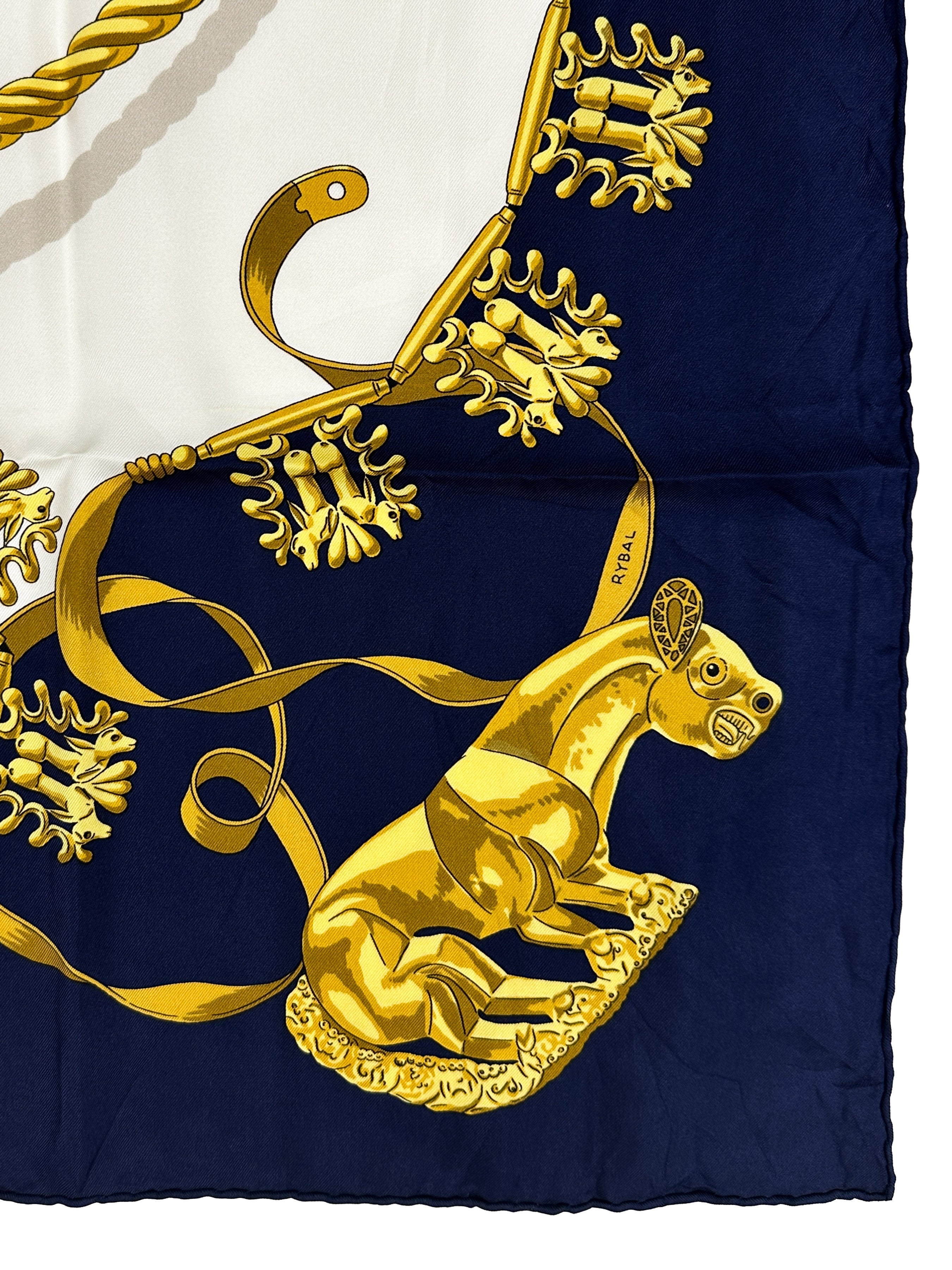 Hermès Les Cavaliers d'Or 90