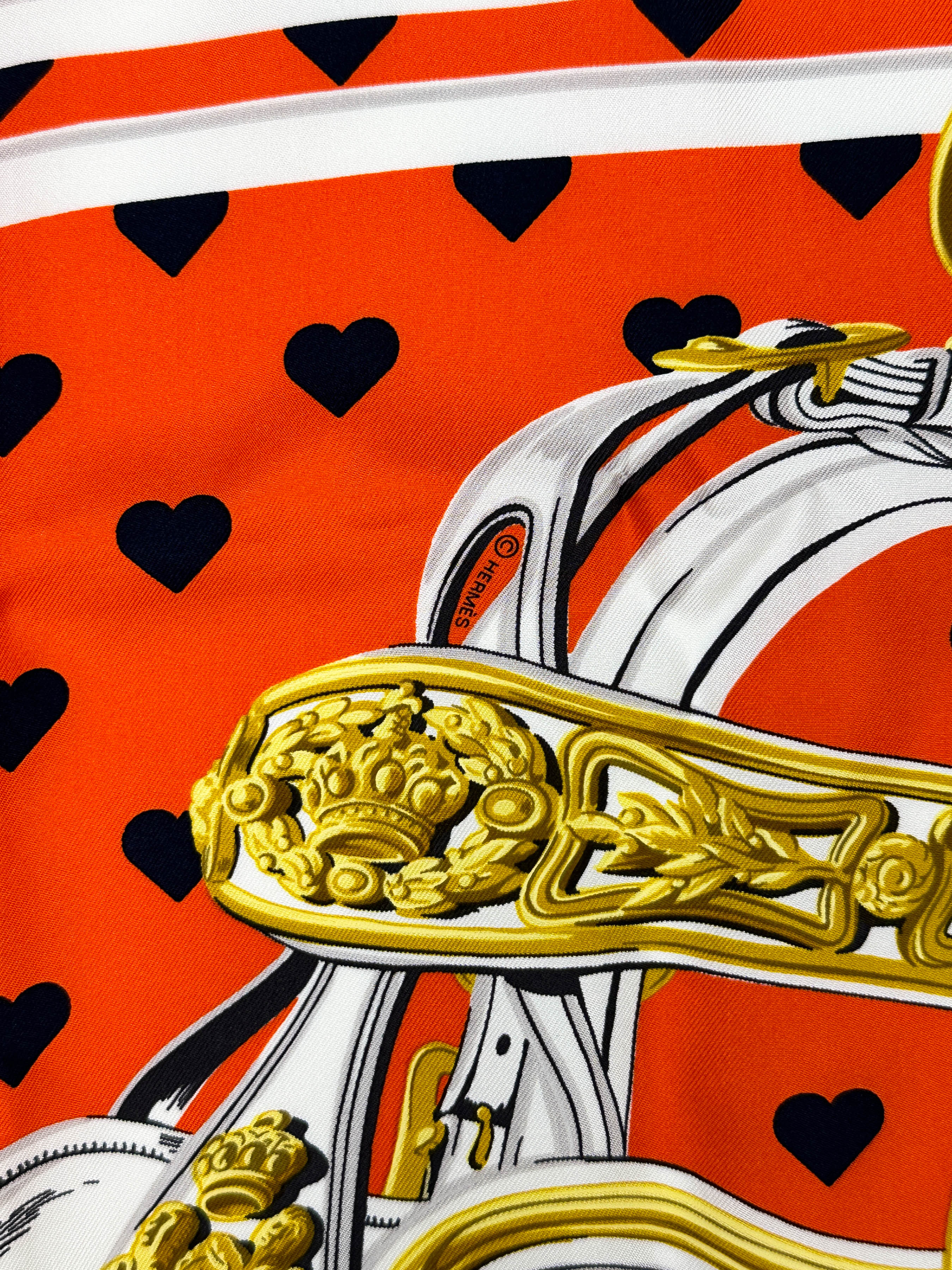 Hermès Brides de Gala Love 90