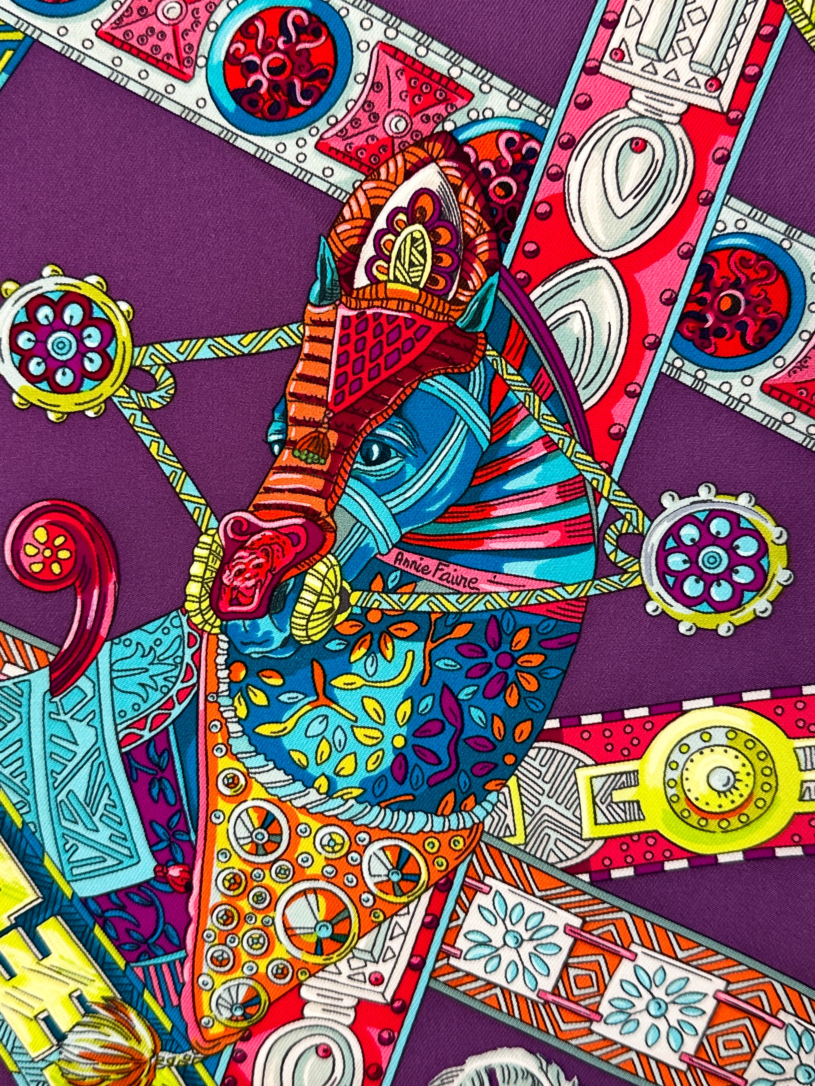 Hermès Le Songe de La Licorne 90
