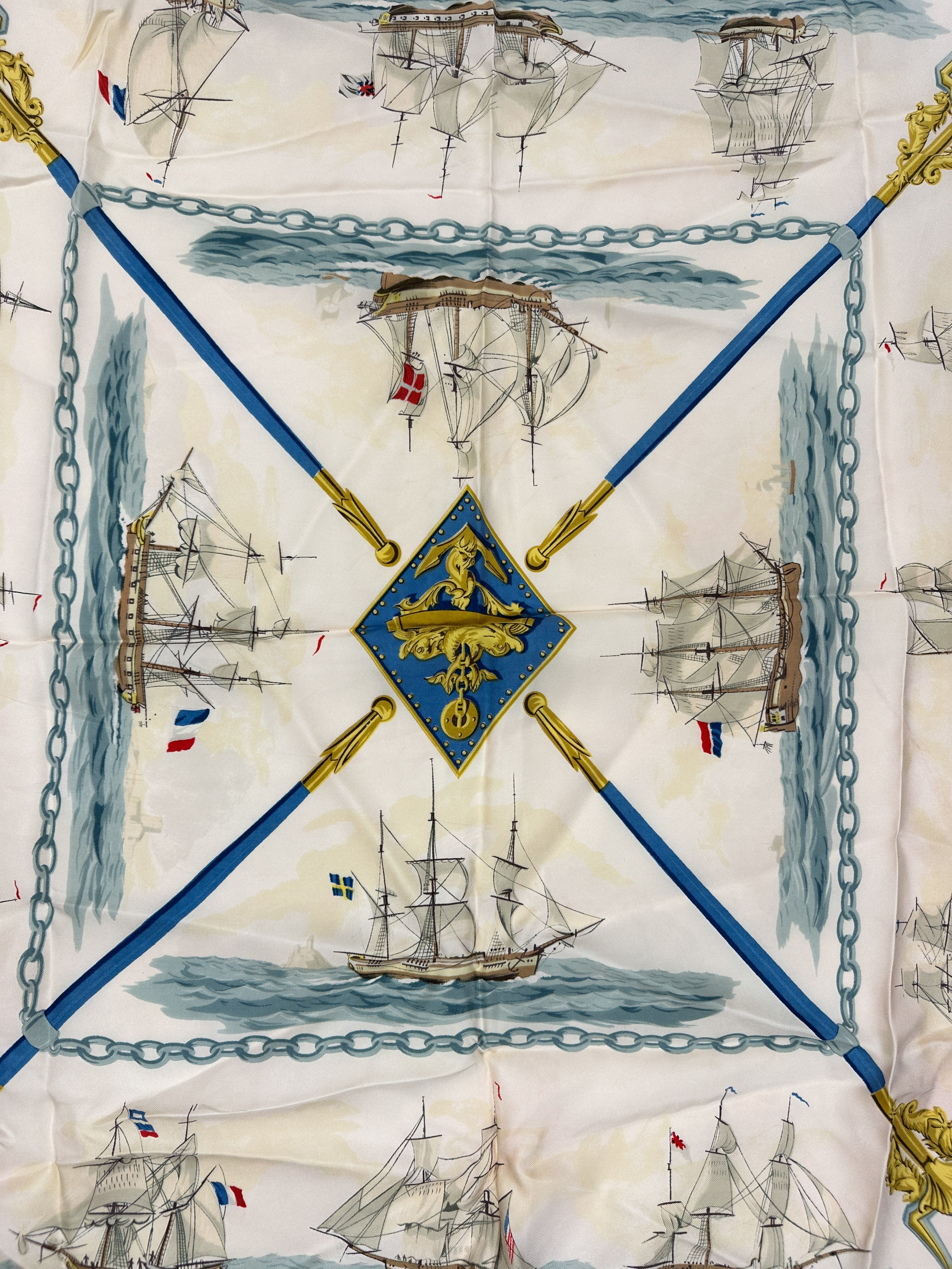 Hermès La Marine en Bois 90