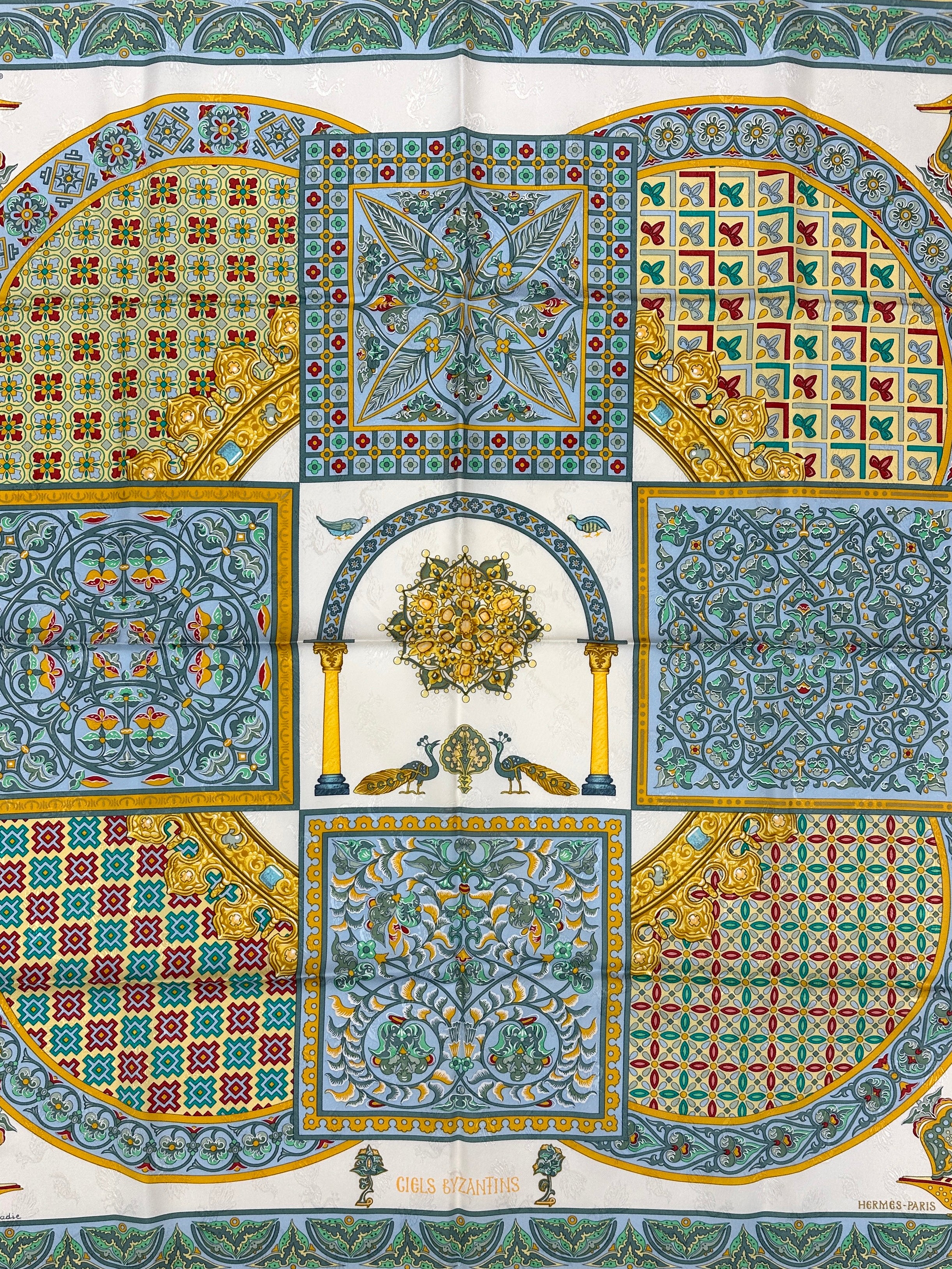 Hermès Ciels Byzantins Jacquard 90