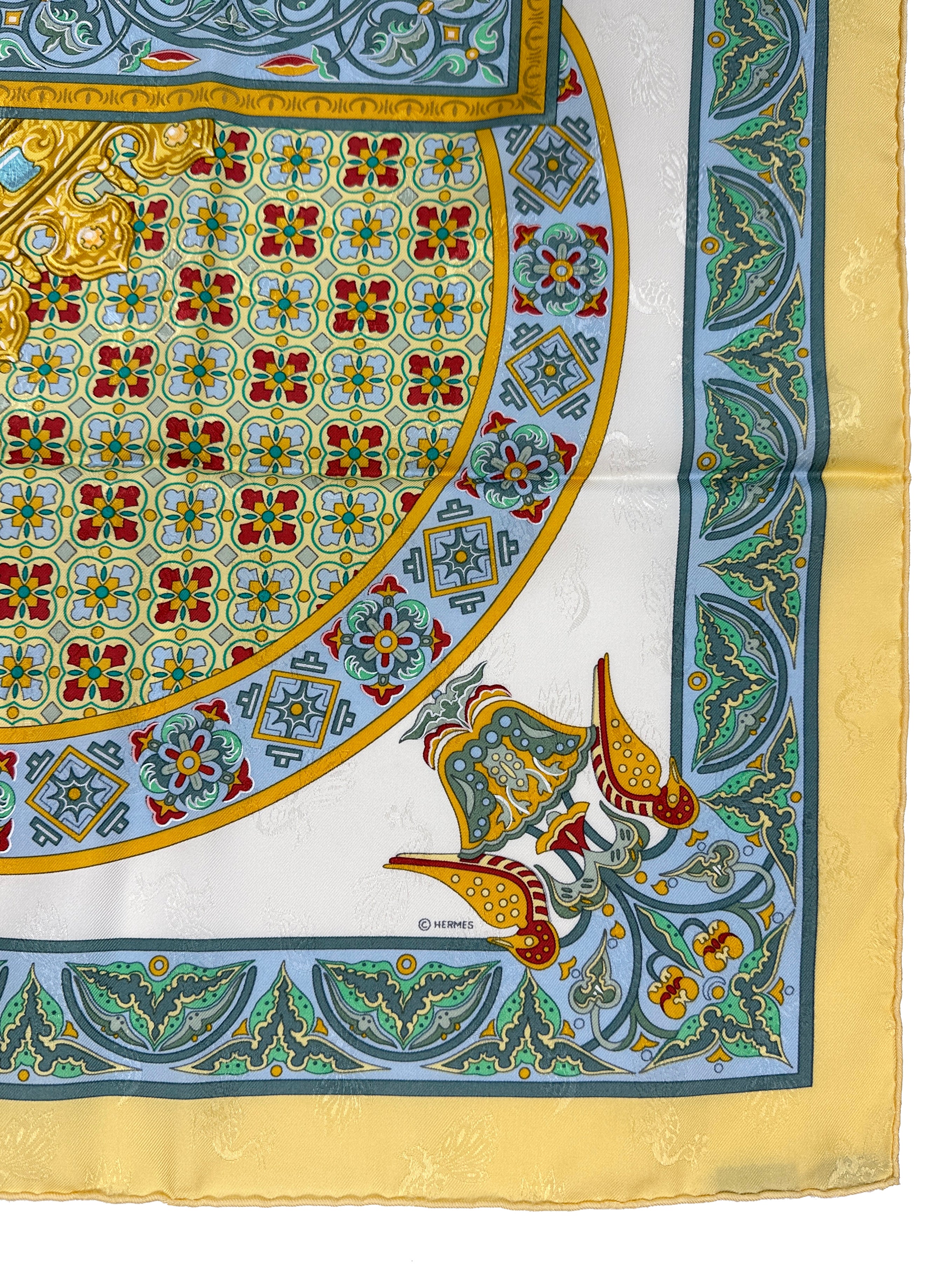 Hermès Ciels Byzantins Jacquard 90