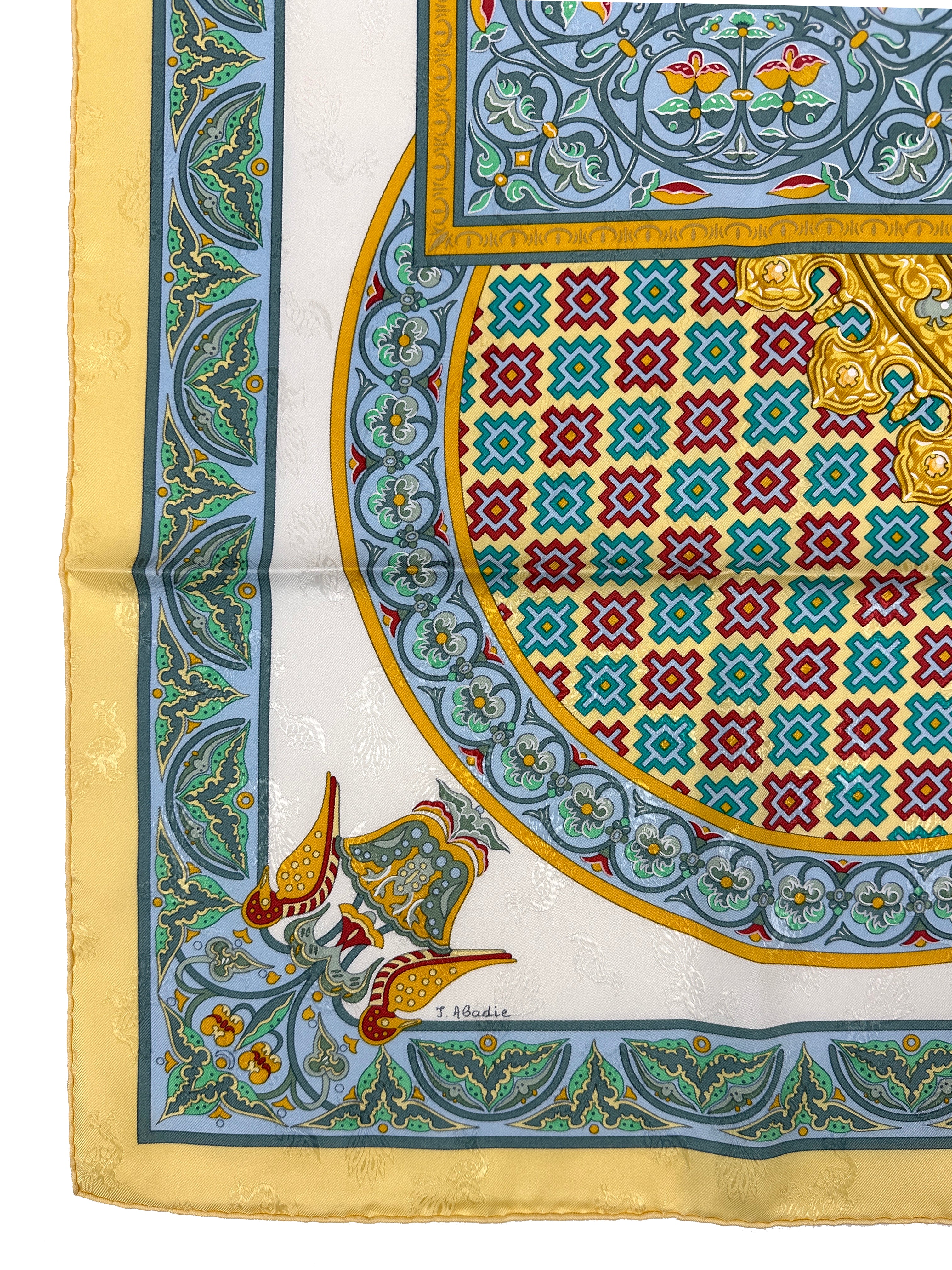 Hermès Ciels Byzantins Jacquard 90