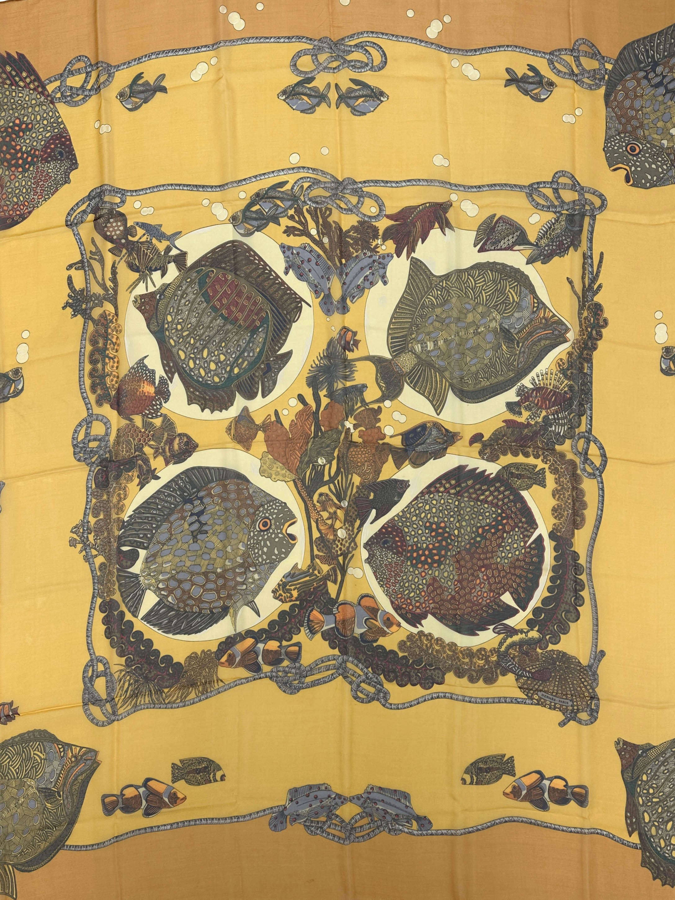 Hermès Grands Fonds Mousseline 140