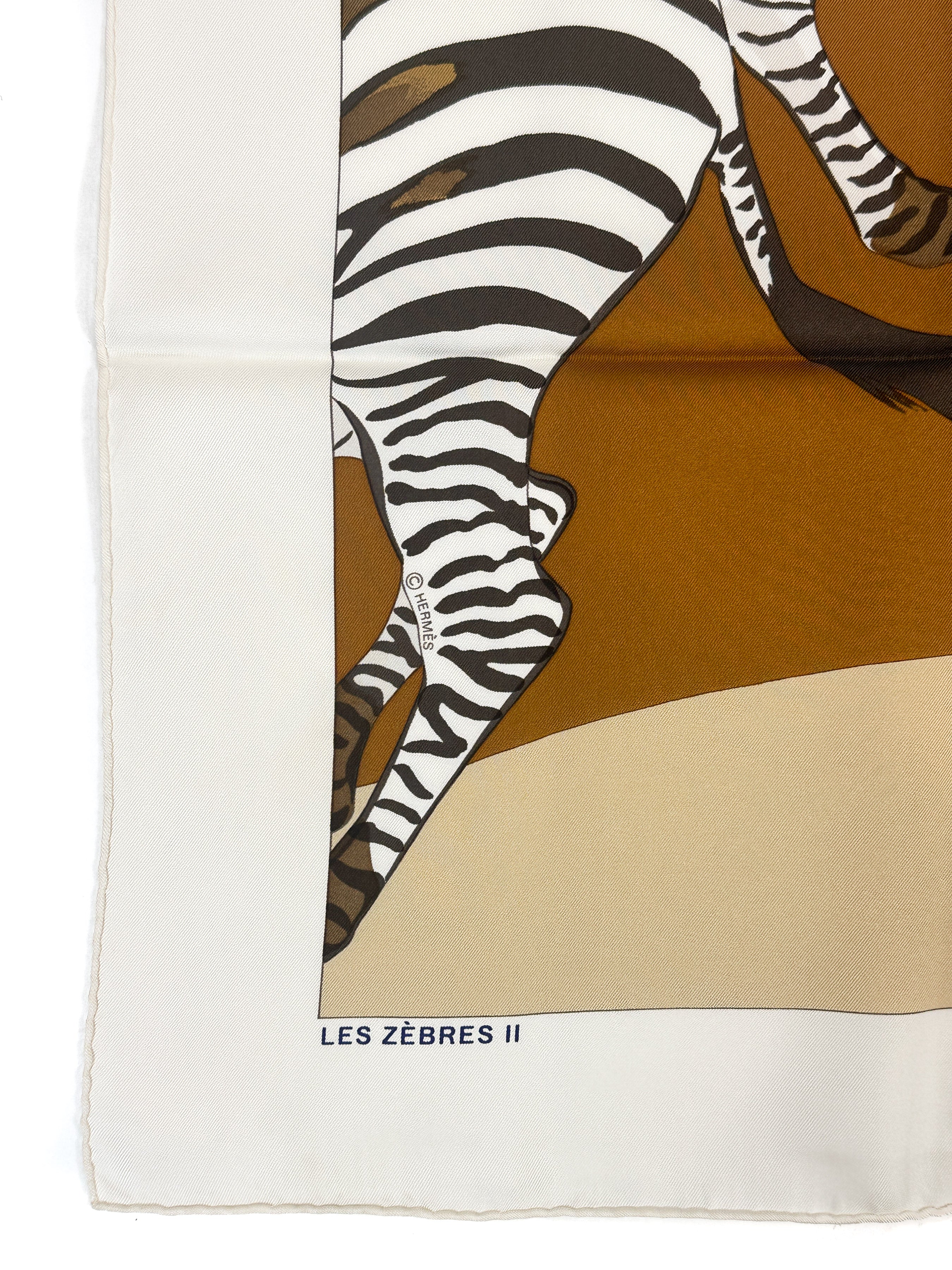 Hermès Les Zebres II 90