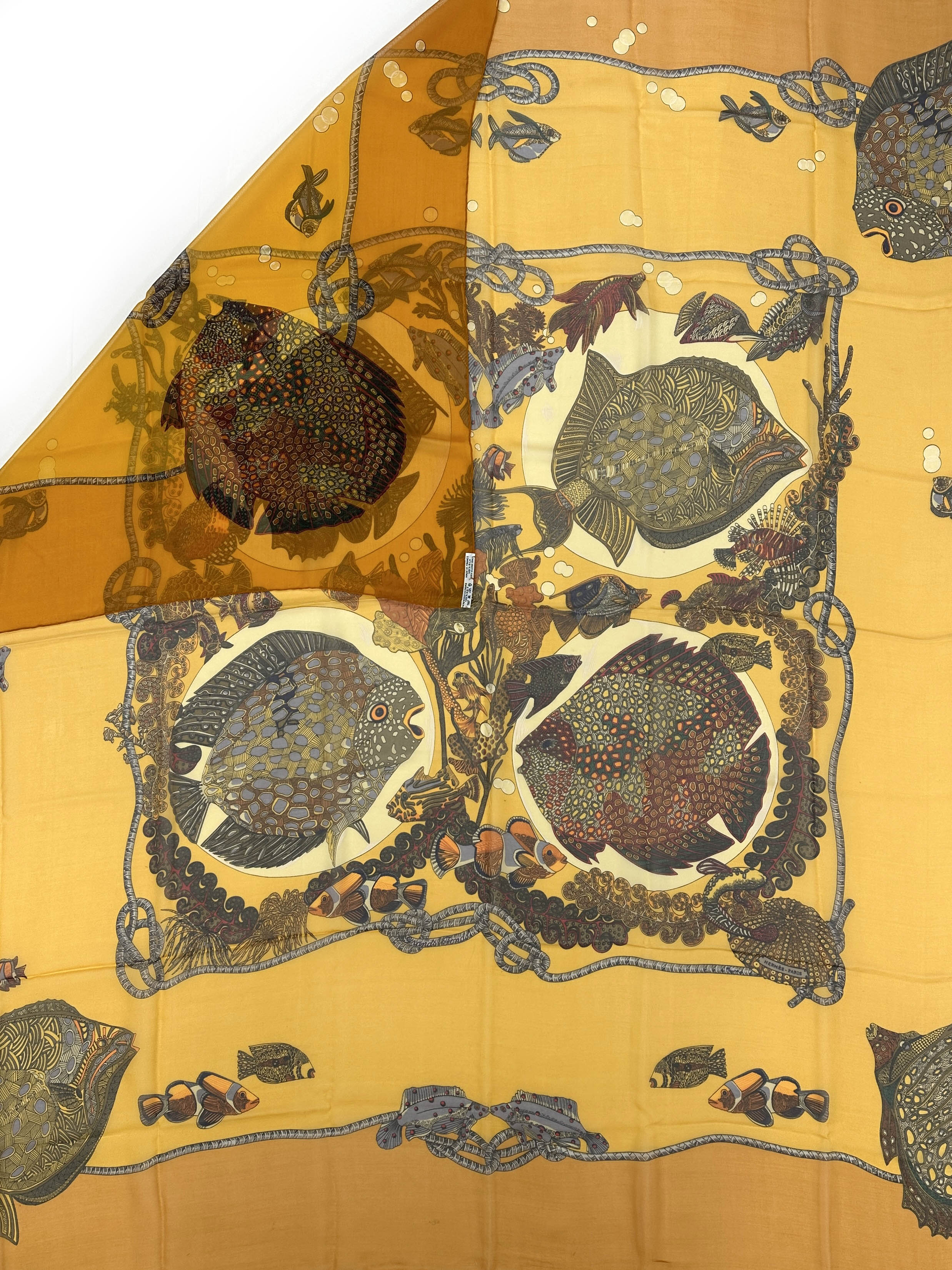 Hermès Grands Fonds Mousseline 140