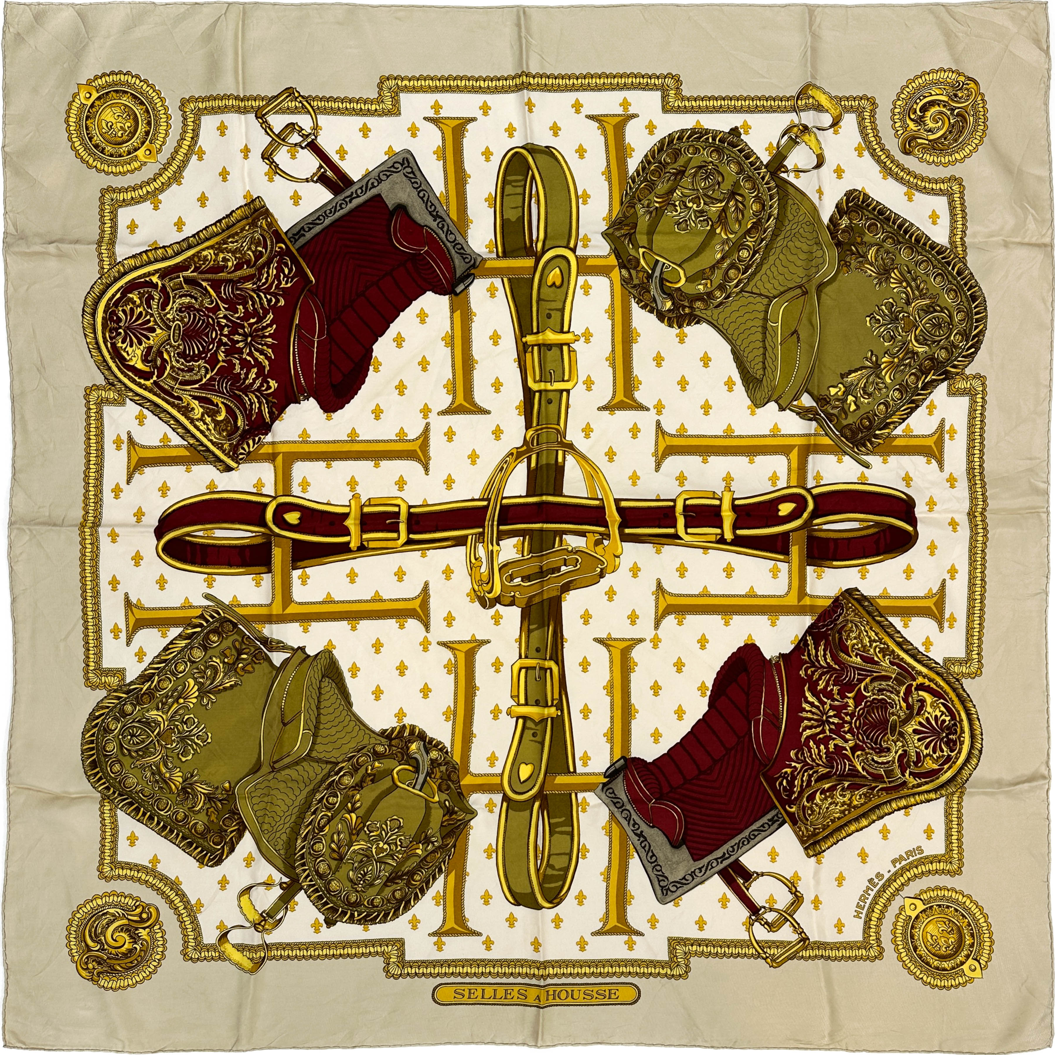 Hermès Selles a Housse 90