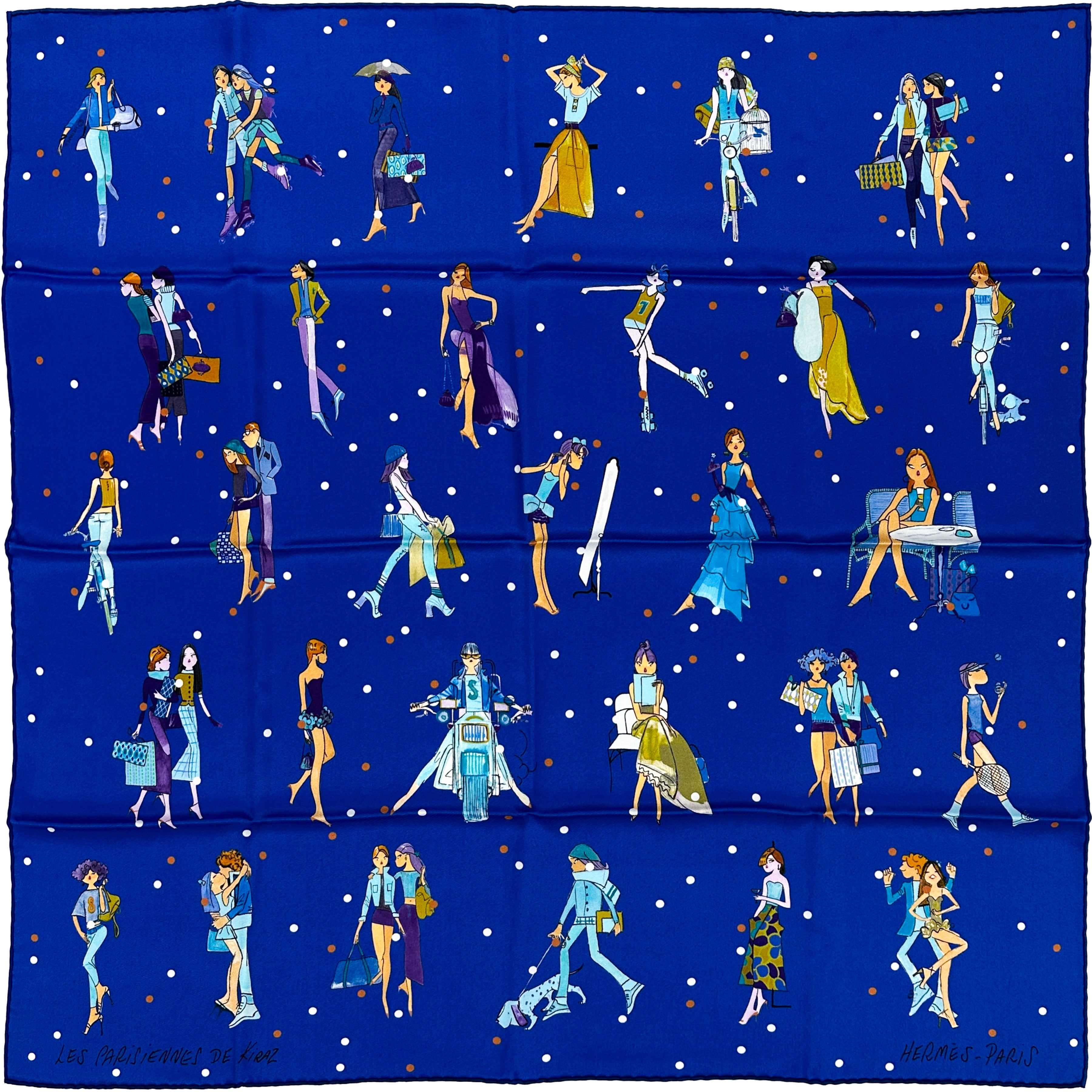 Hermès Les Parisiennes de Kiraz 70