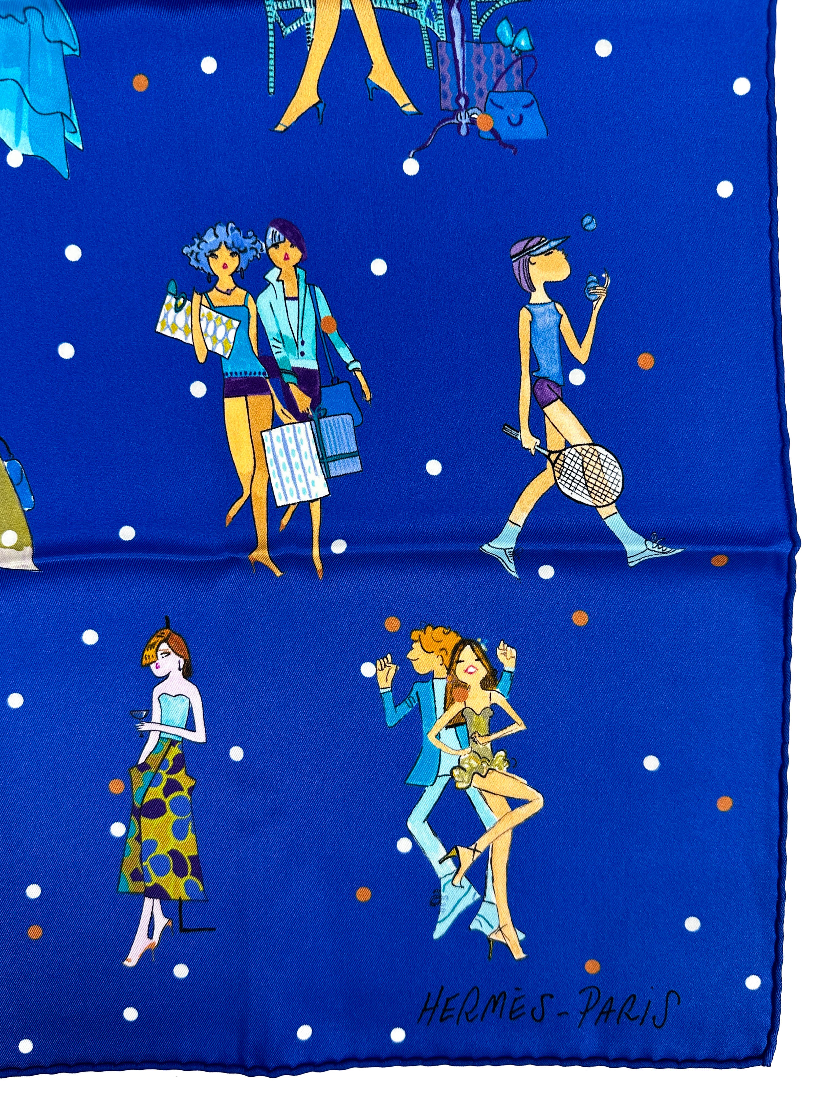 Hermès Les Parisiennes de Kiraz 70